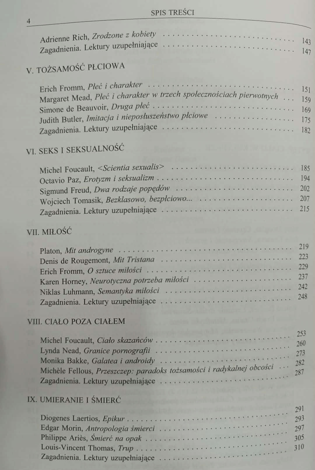 ANTROPOLOGIA CIAŁA, ZAGADNIENIA I WYBÓR TEKSTÓW, WIEDZA O KULTURZE
