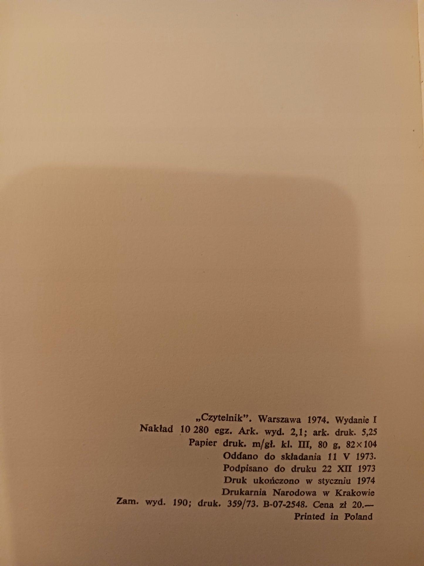 Pan Cogito Zbigniew Herbert Wydanie I