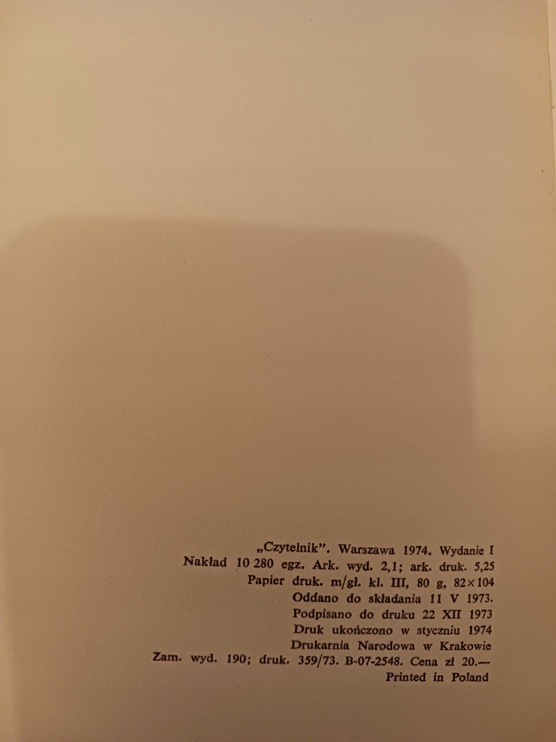 Pan Cogito Zbigniew Herbert Wydanie I