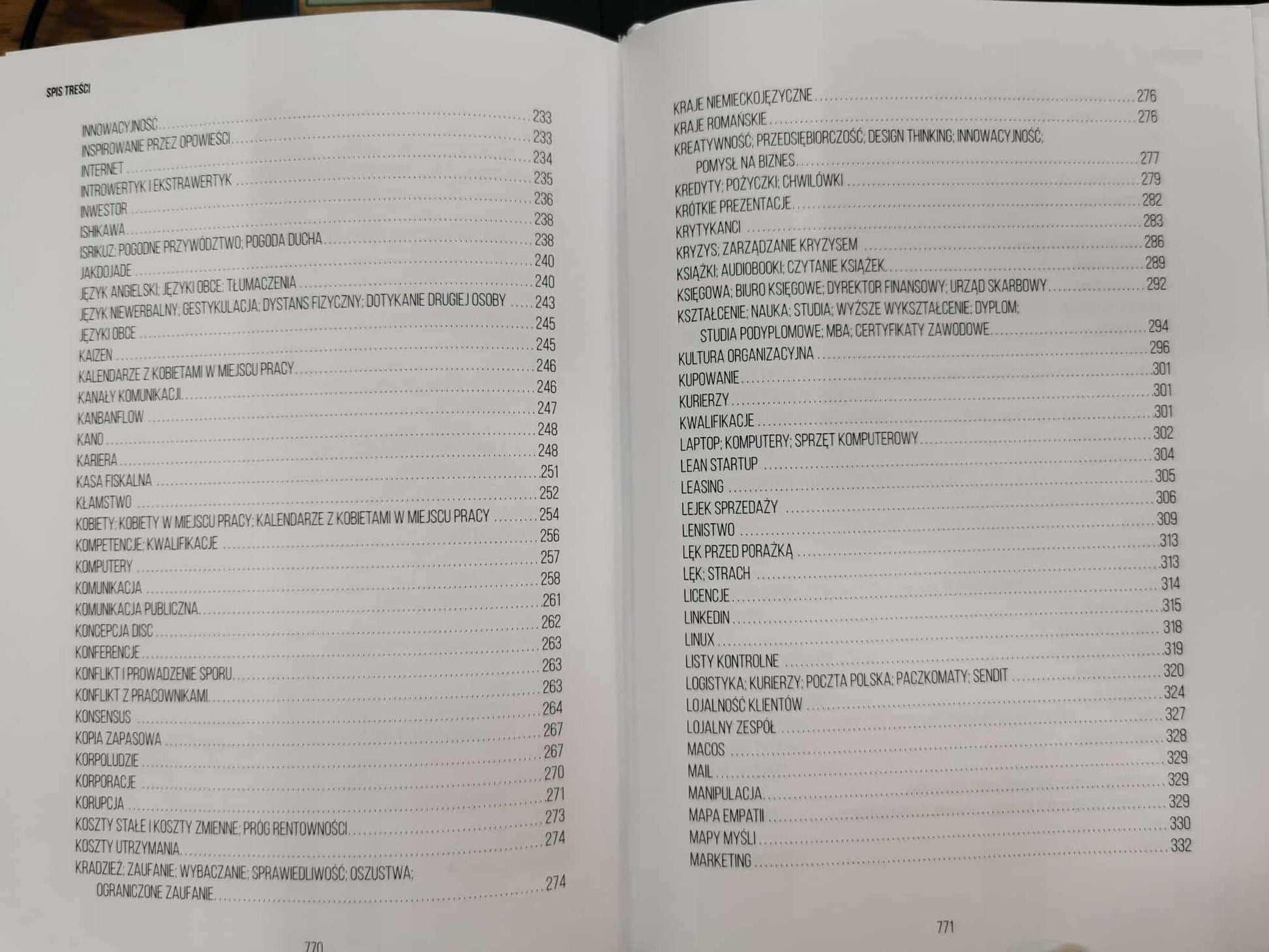 Alfabet Ogarniania, Bernard Fruga [autograf autora]