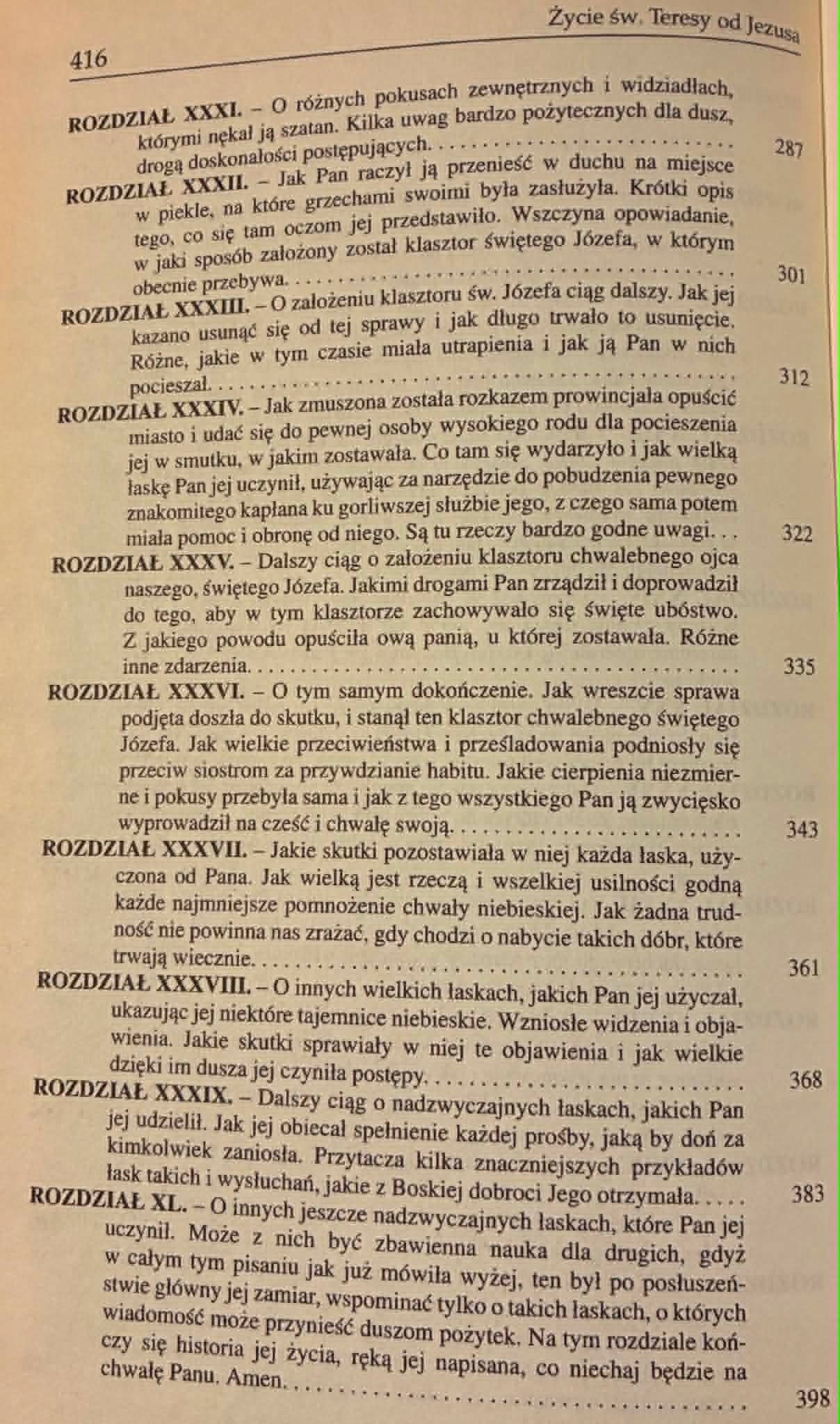 Księga życia Święta Teresa z Avila [Arcydzieła Wielkich Myślicieli][Altaya]