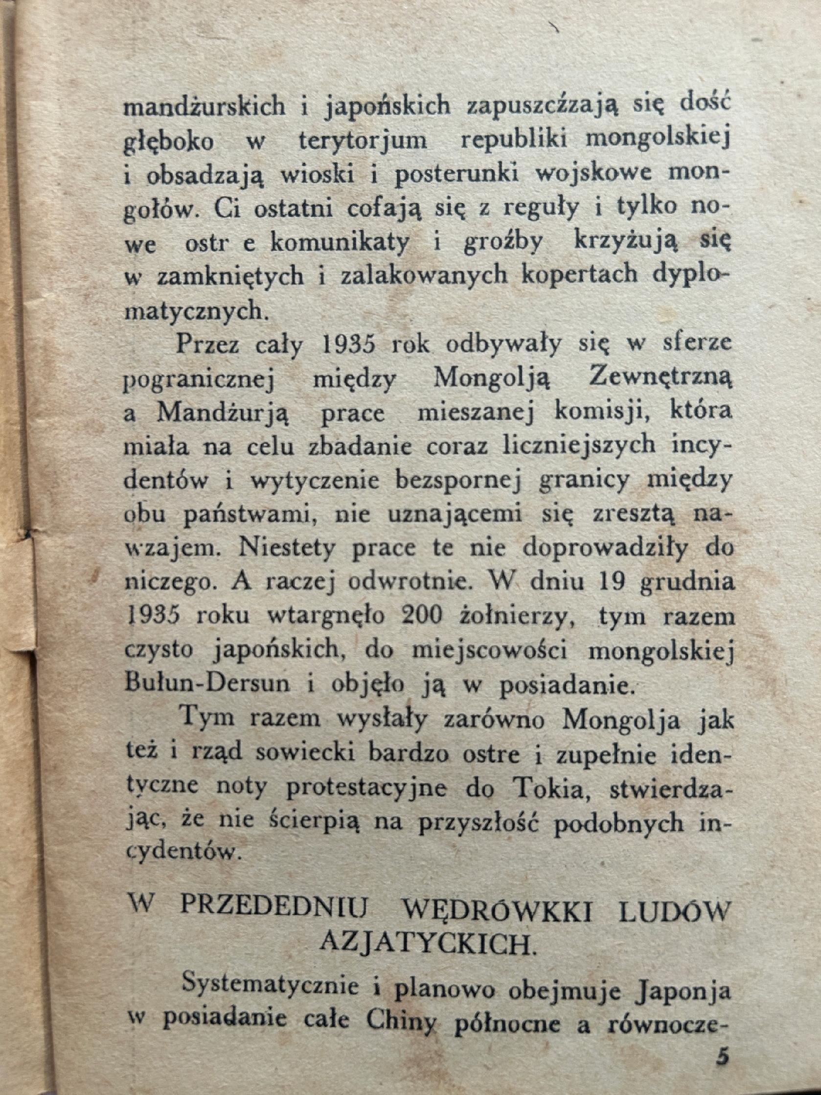 Mongolia. Kraj żywego Buddy - Tygodnik Universum [wydanie przedwojenne]