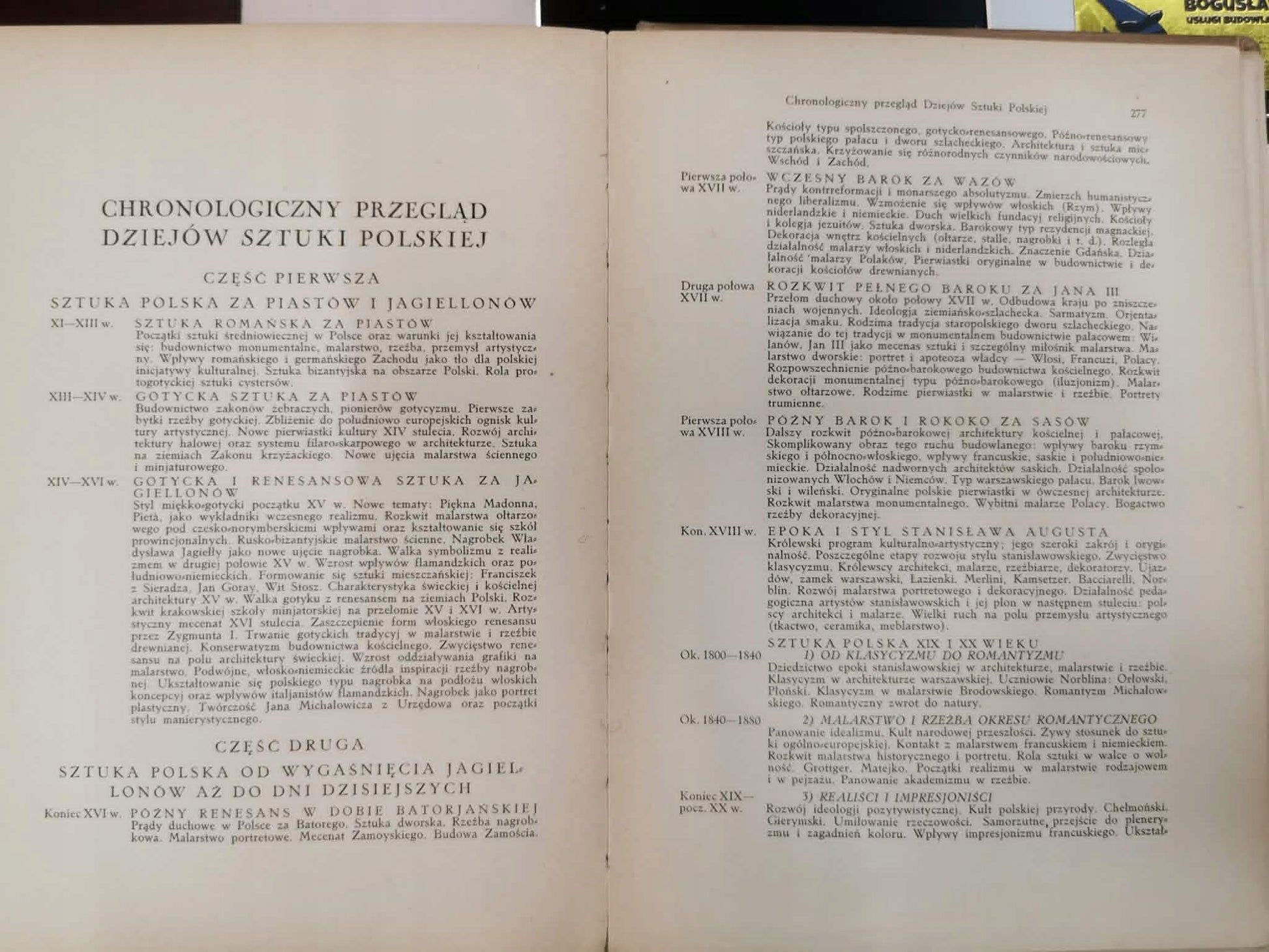 Dzieje sztuki polskiej, M. Walicki, J. Starzyński [1936] [oprawa Zjawiński]