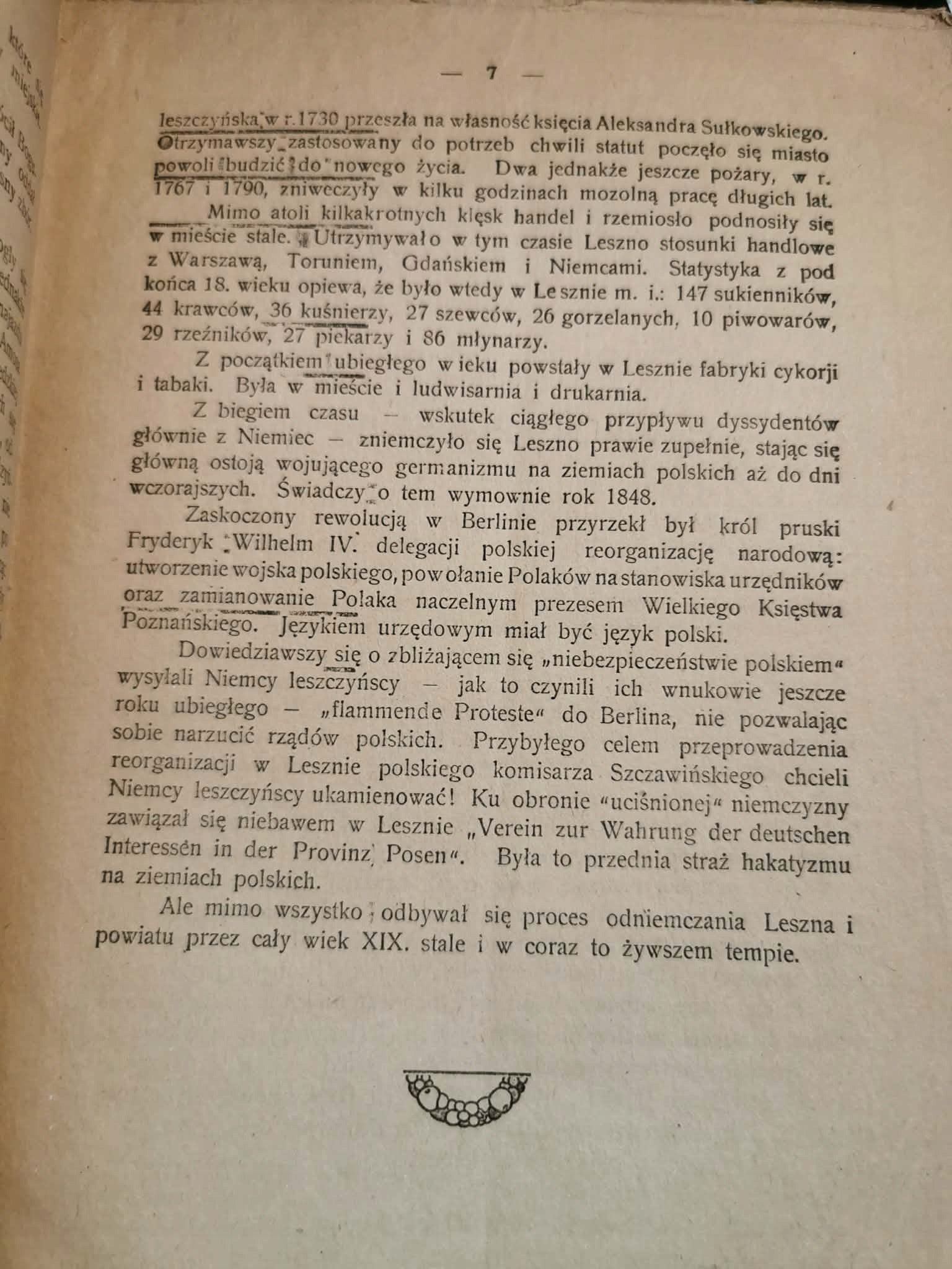 W pierwszą rocznicę oswobodzenia Ziemi Leszczyńskiej,T. Kopczyński [1921]