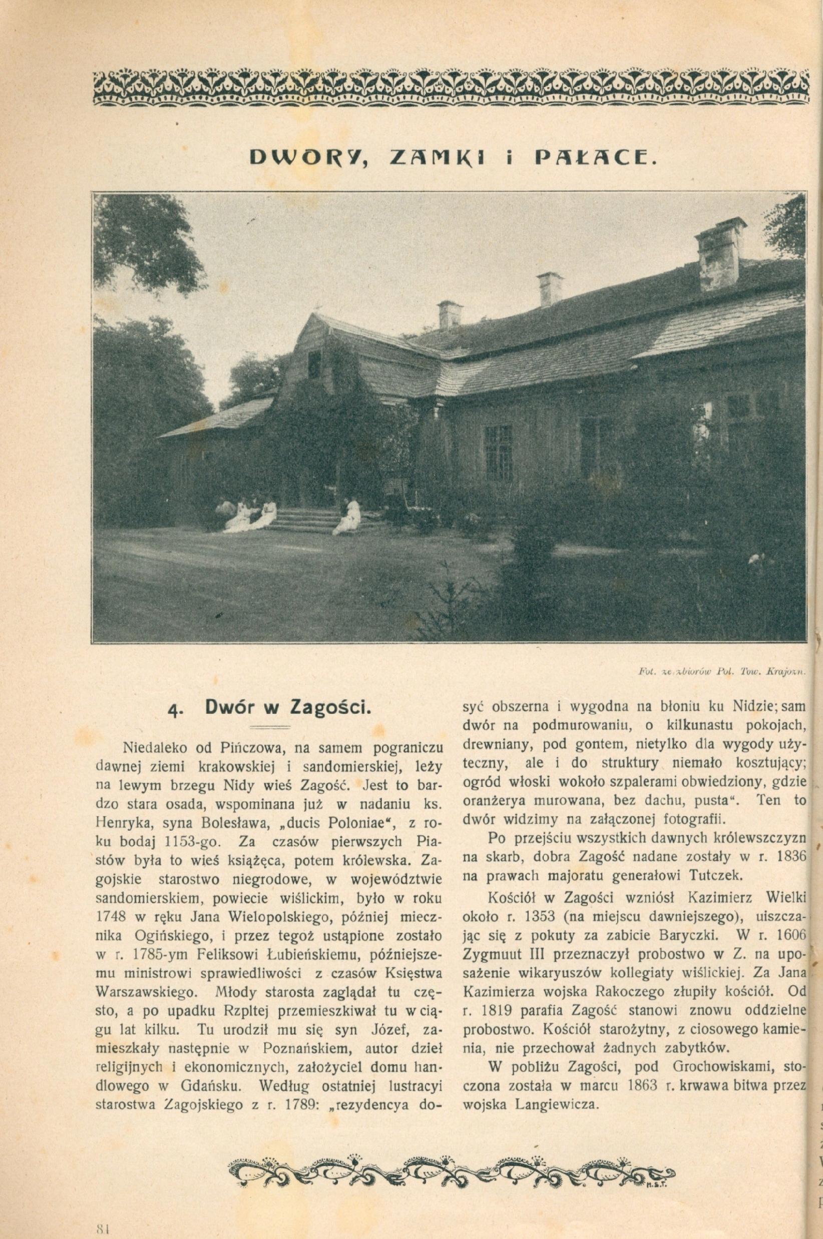 Kulwieć Kazimierz (red.) Ziemia Tygodnik krajoznawczy Nr 6-52 [il,1910]