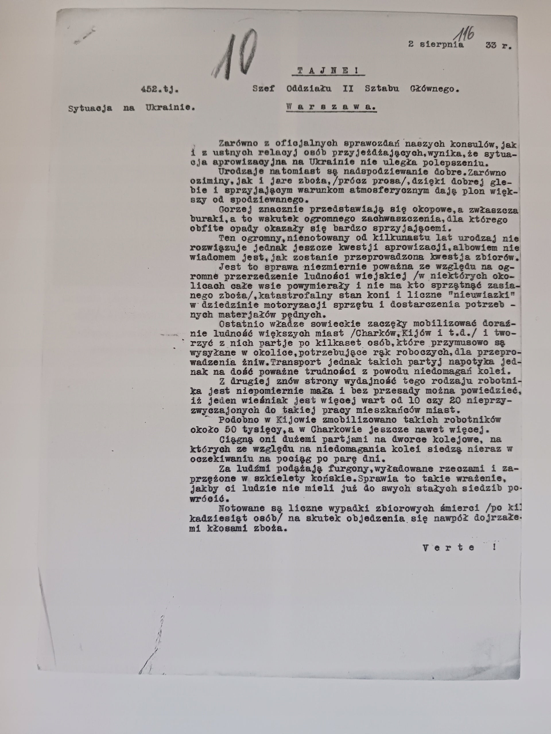 Wielki głód na Ukrainie 1932-1933 Praca zbiorowa