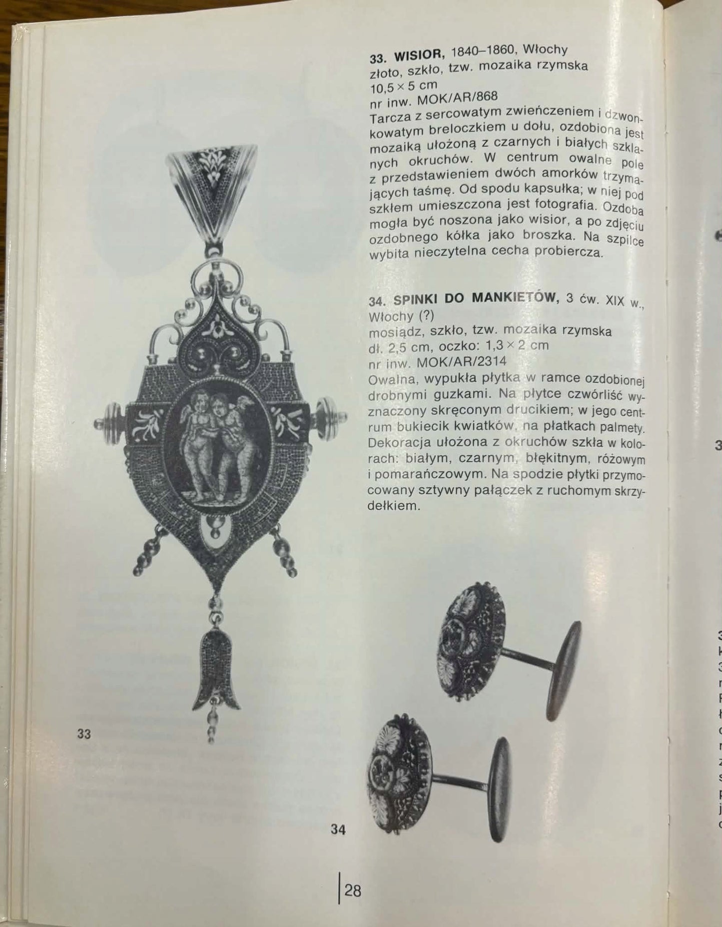 Zbiory biżuterii Muzeum Okręgowego w Koninie. Katalog. cz. 1.