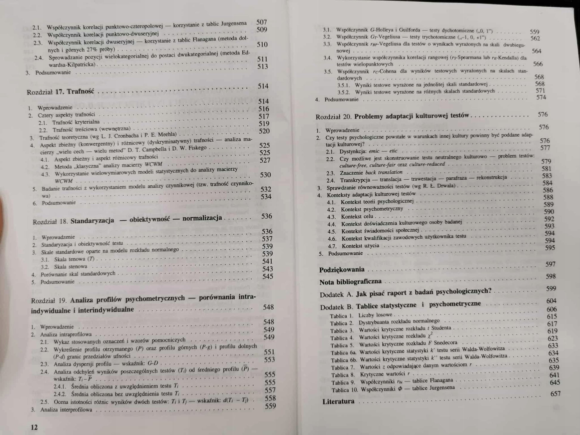Metodologia badań psychologicznych, J. Brzeziński