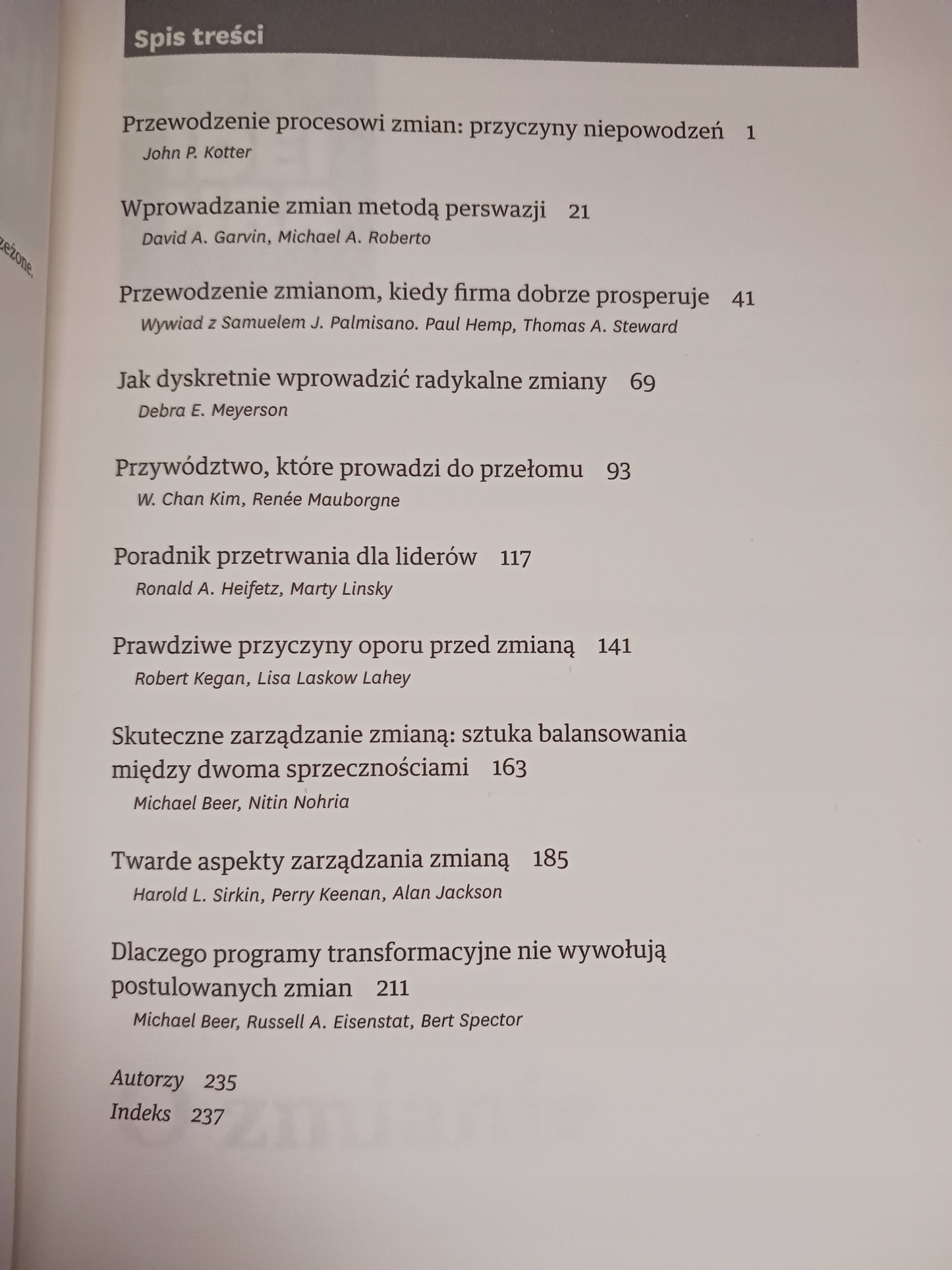 O fundamentach zarządzania, O strategii, O zmianie [zestaw] Praca zbiorowa