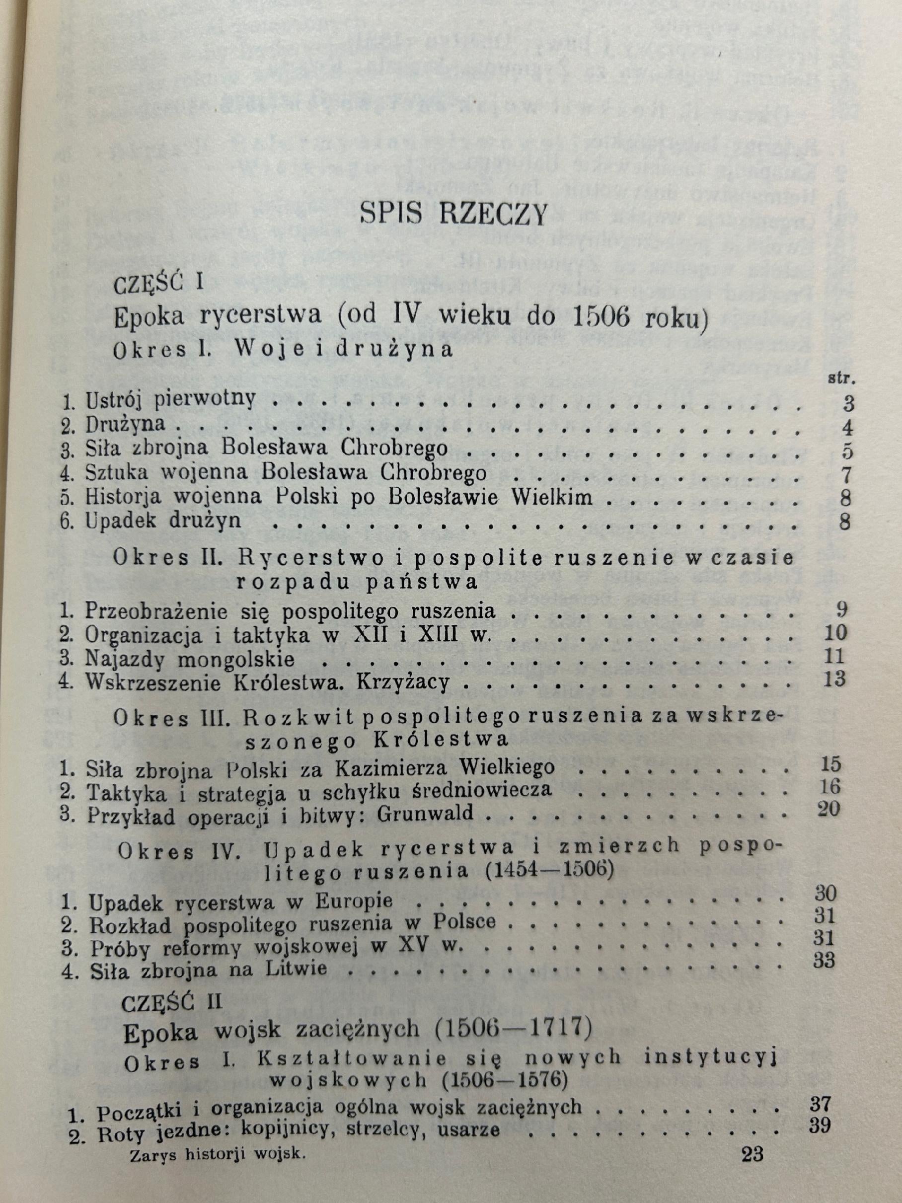 Zarys historii wojskowości w Polsce - Marian Kukiel [reprint z 1929 r.]
