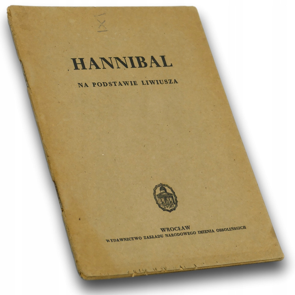 Hannibal na podstawie Liwiusza Władysław Chodaczek