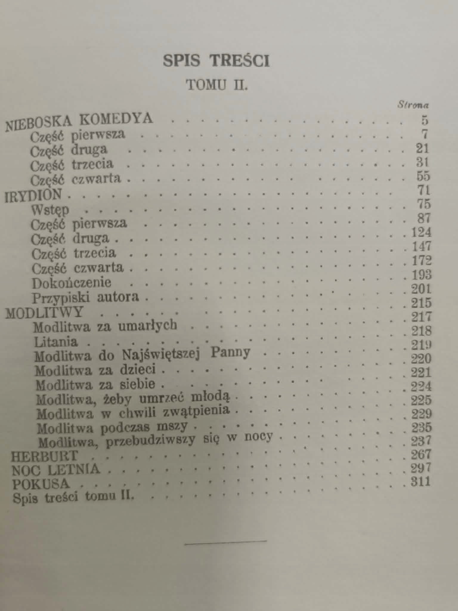 Zygmunt Krasiński Pisma T. 1-4 [wstęp Józef Kallenbach] [przedwojenne 1922]