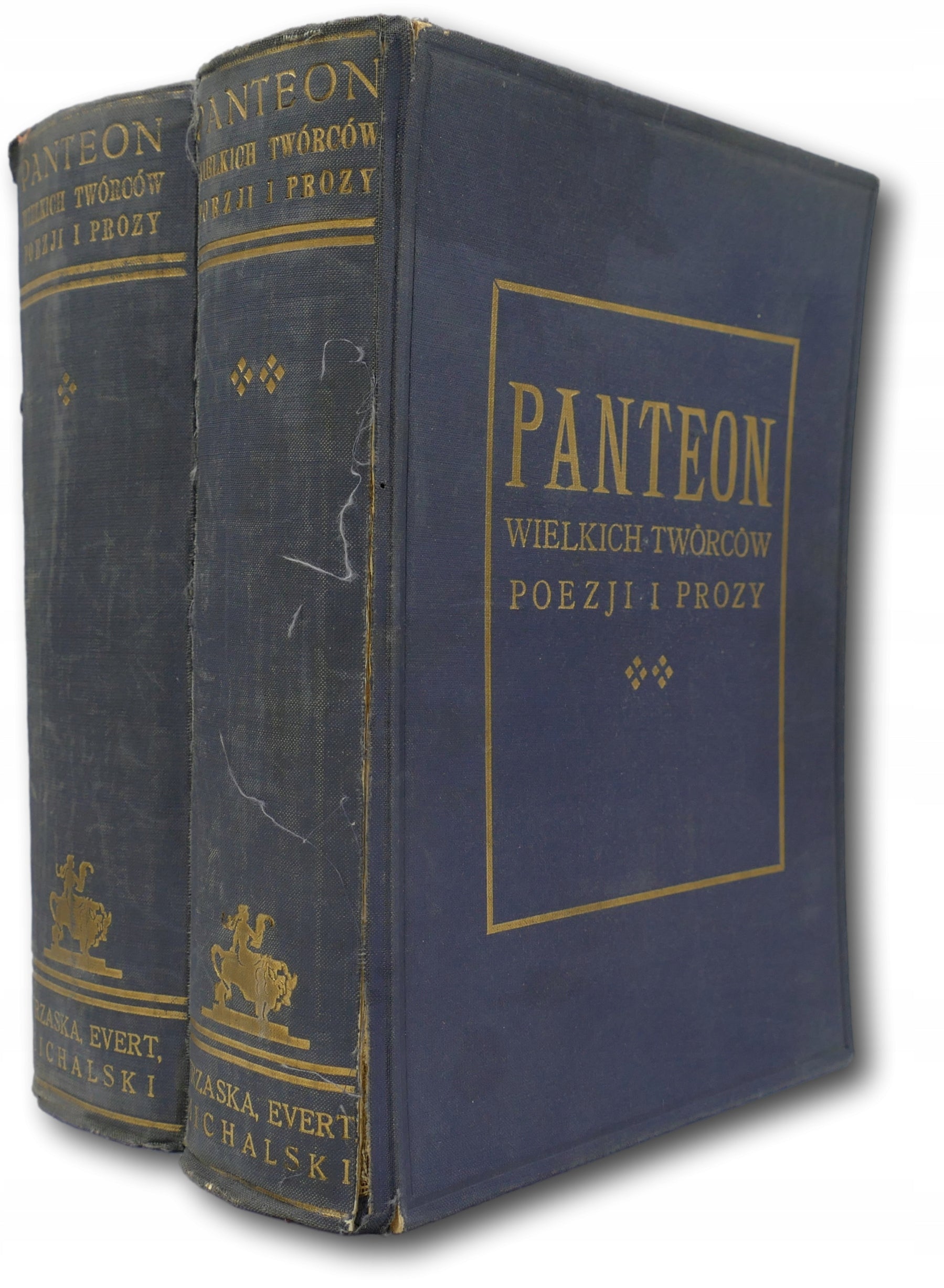 Panteon wielkich twórców poezji i prozy t.I-II,red. Stanisław Lam [c. 1930]