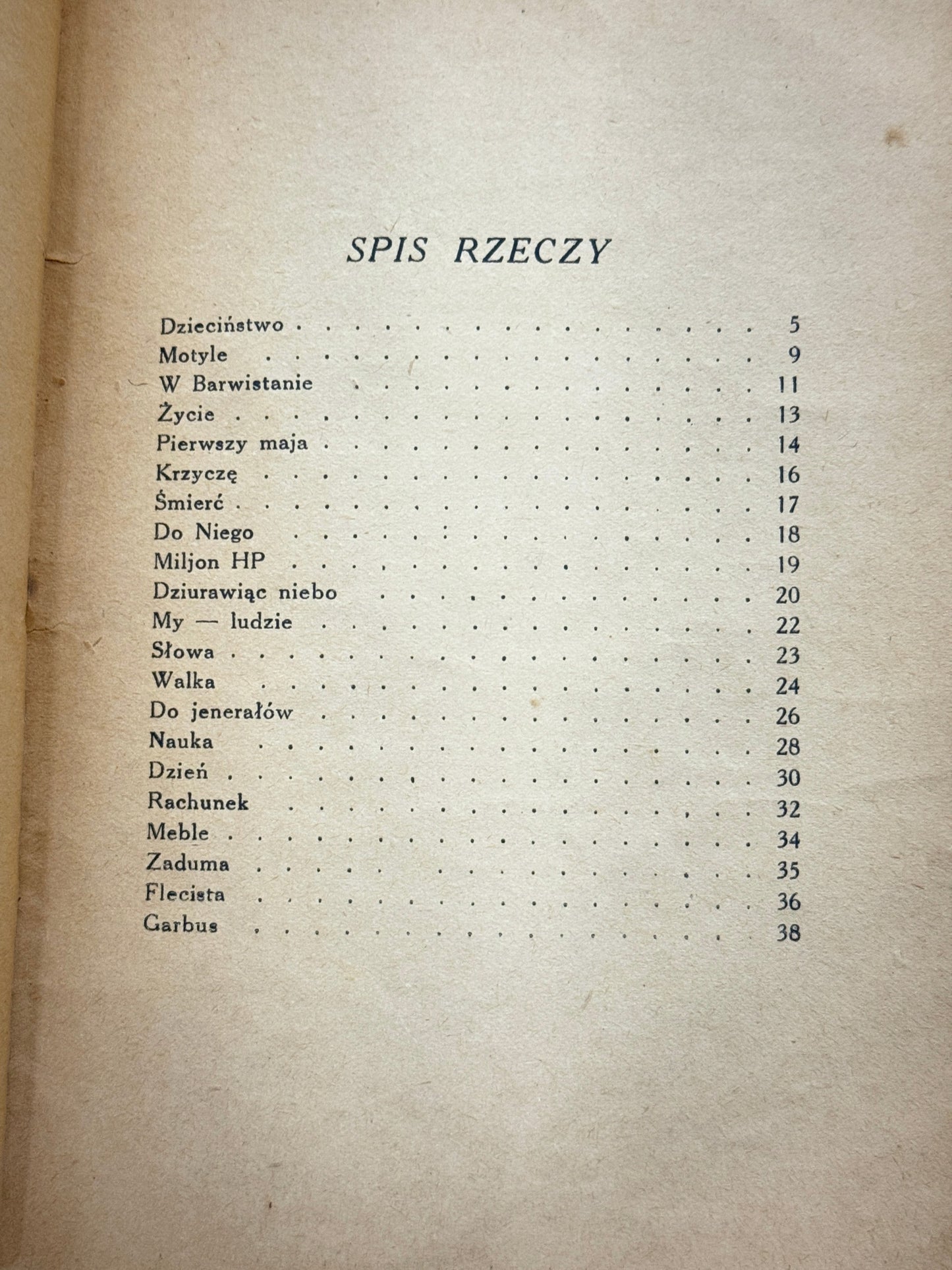 Wierszy tom 4 Juljan Tuwim [1923][I. wyd.]