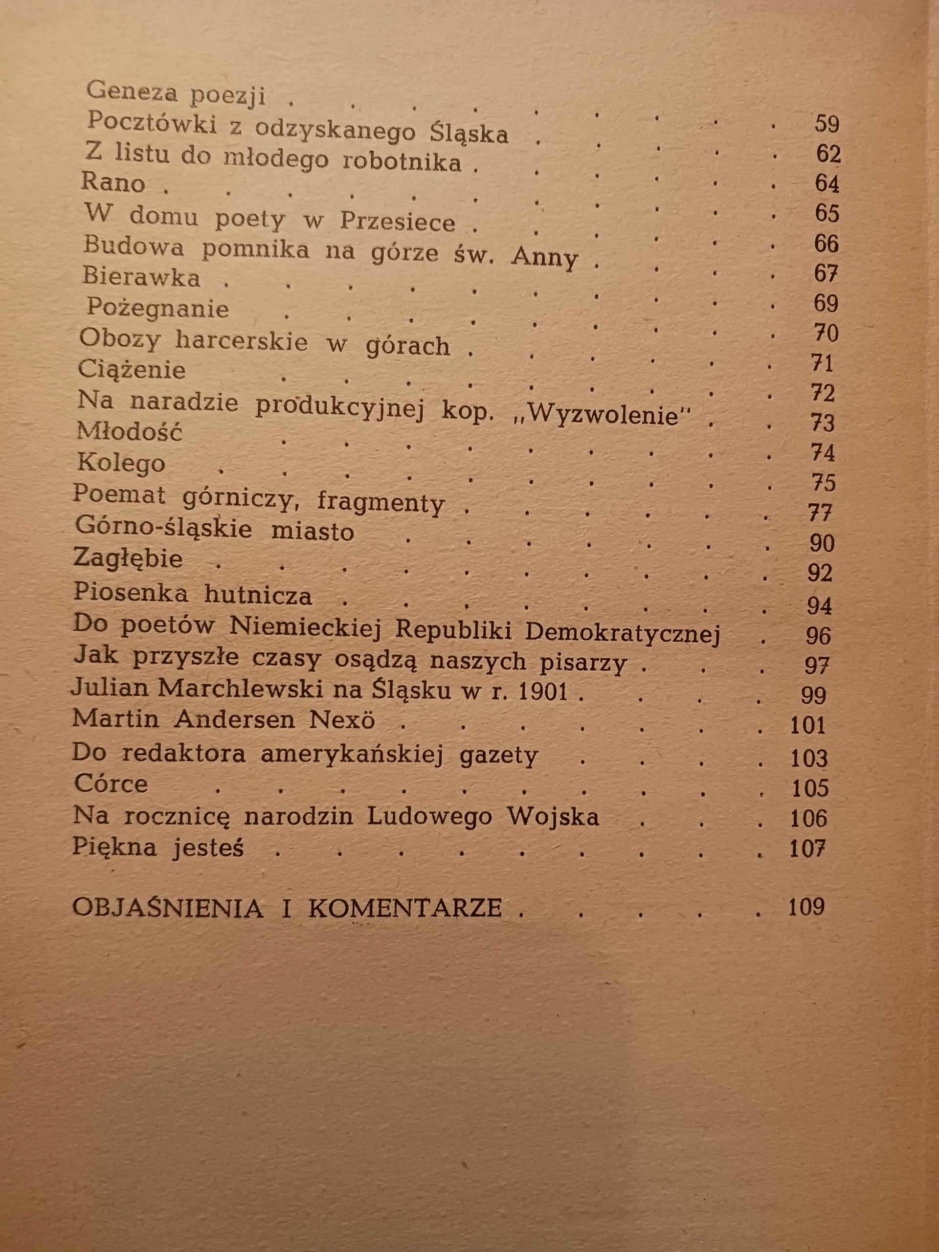 Wiersze wybrane Wilhelm Szewczyk