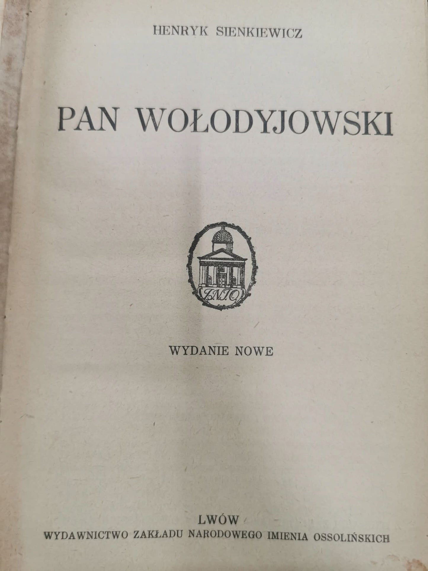 Trylogia, Henryk Sienkiewicz [ca. 1925]