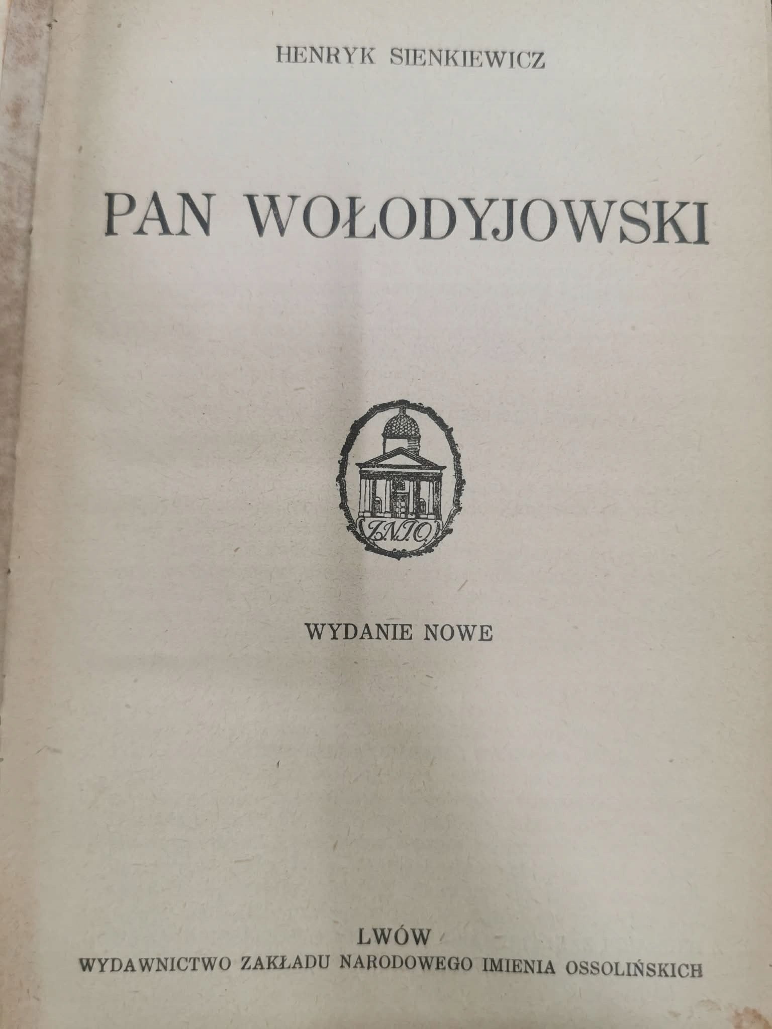 Trylogia, Henryk Sienkiewicz [ca. 1925]
