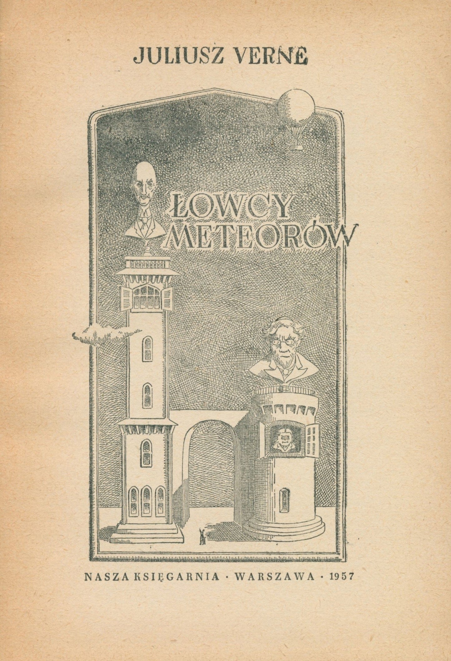Łowcy meteorów, J. Verne [ilustrował Daniel Mróz]