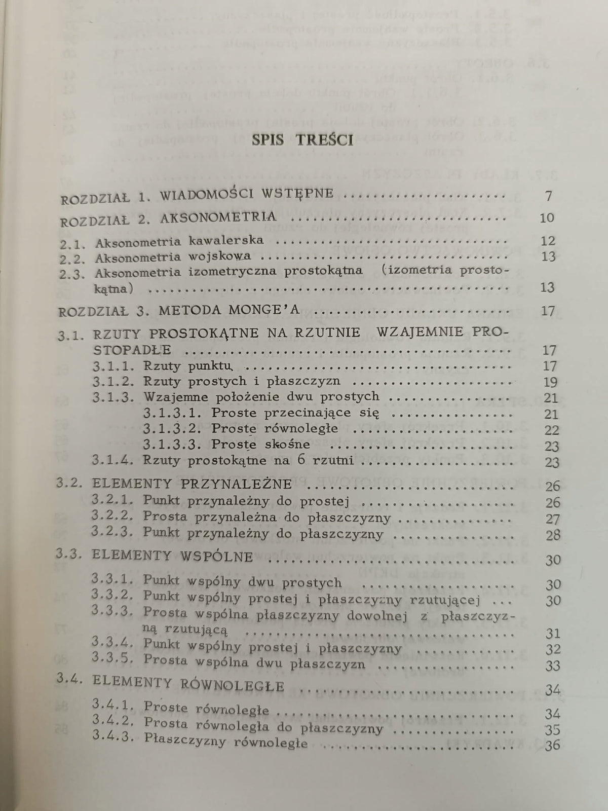 Geometria wykreślana, Henryk Koczyk