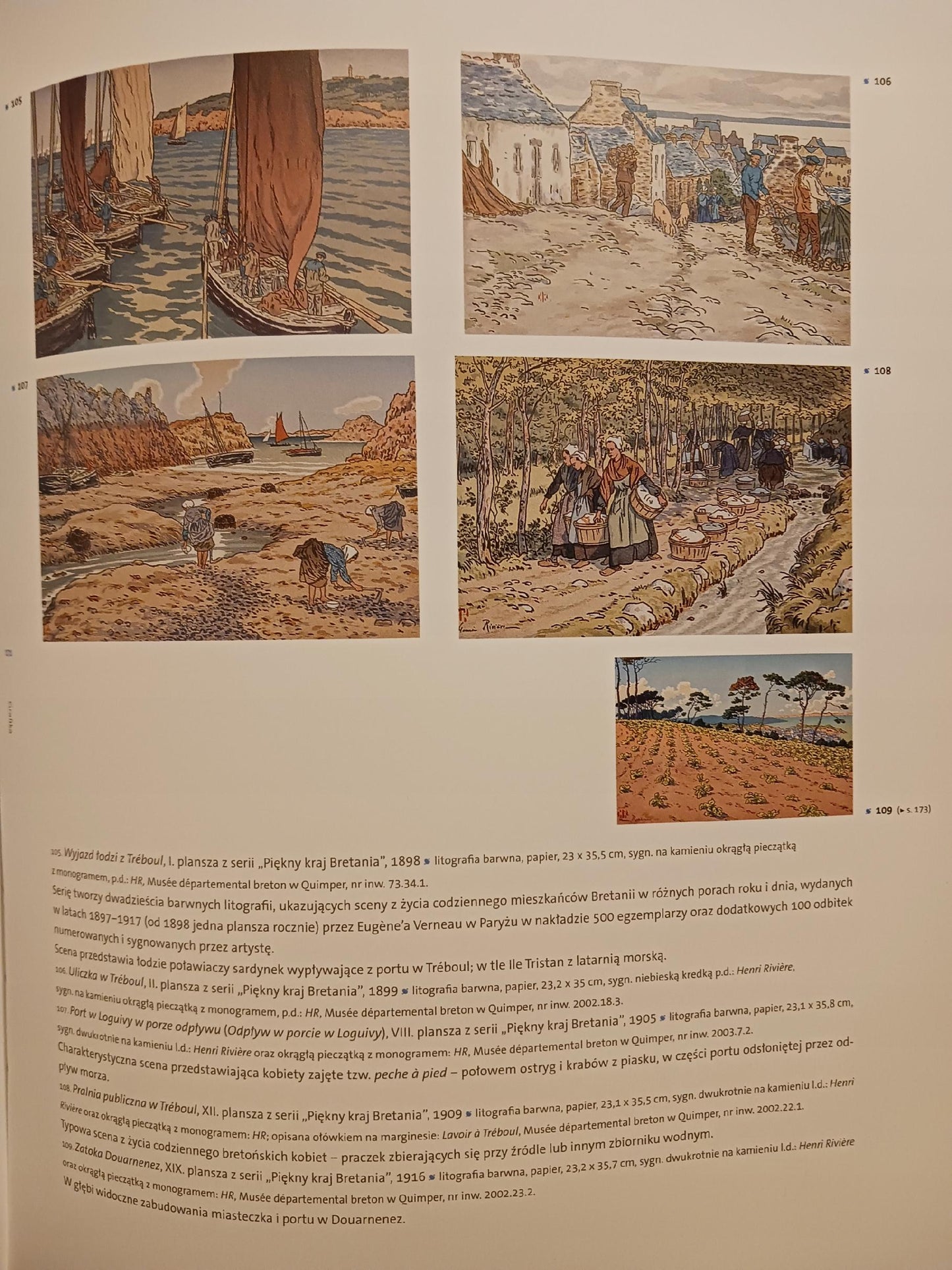 Malarze Polscy w Bretanii 1890-1939 Bretania Sztuka i tradycja P. zbiorowa