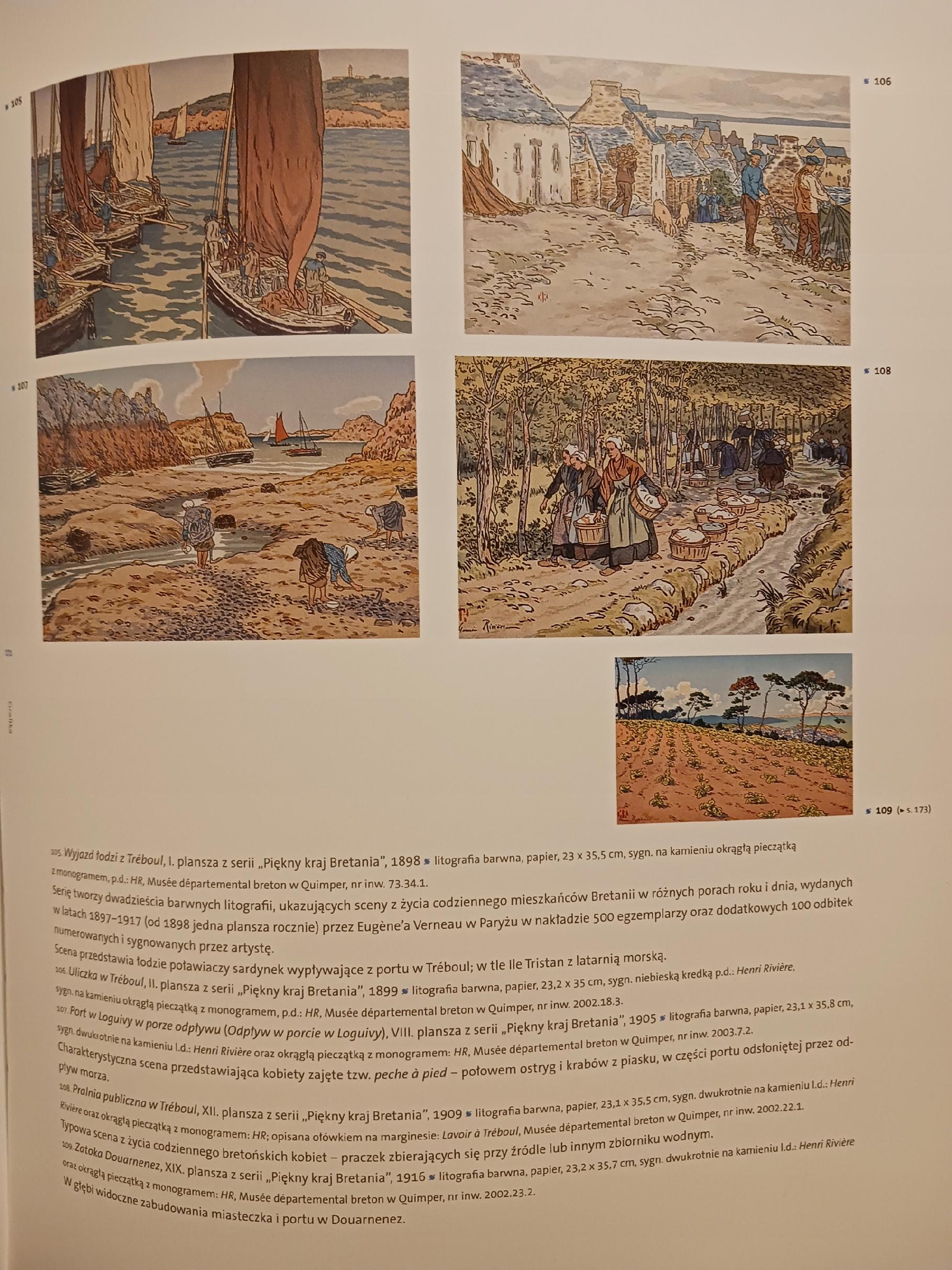 Malarze Polscy w Bretanii 1890-1939 Bretania Sztuka i tradycja P. zbiorowa