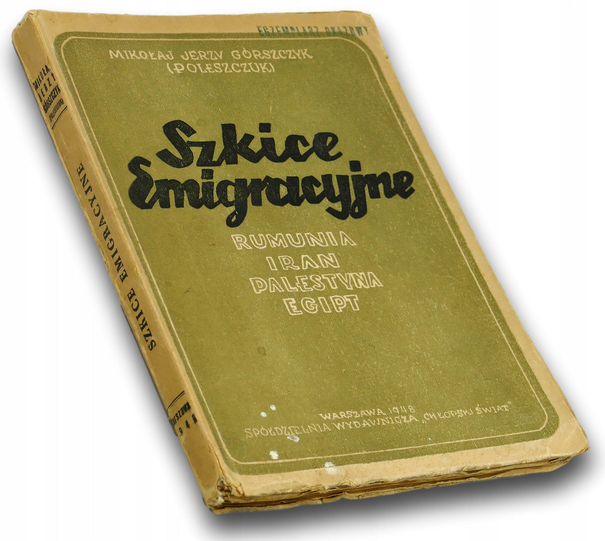 Szkic emigracyjny Mikołaj Jerzy Górszczyk