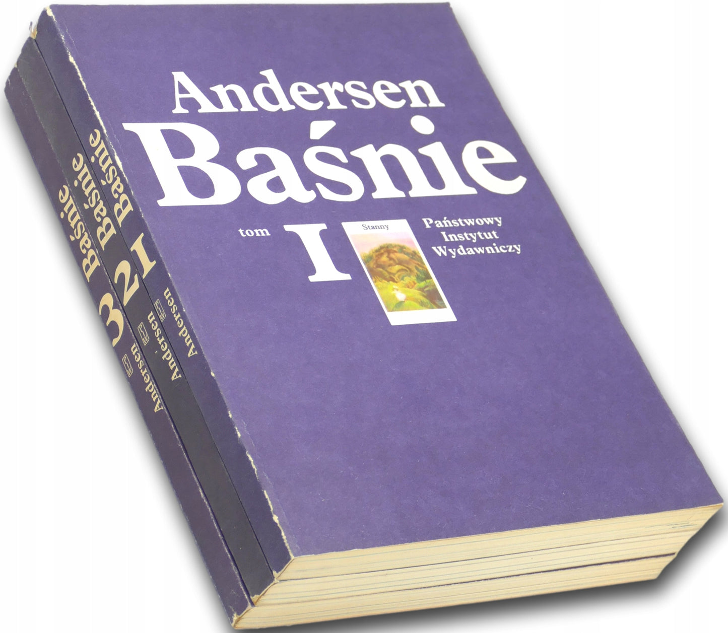 Baśnie Tom 1-3 - Hans Christian Andersen [Stan]