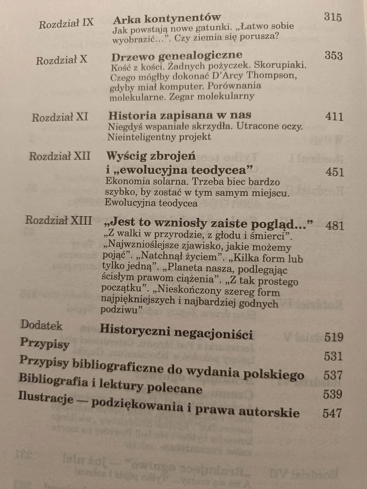 Najwspanialsze widowisko świata. Świadectwa ewolucji, Richard Dawkins