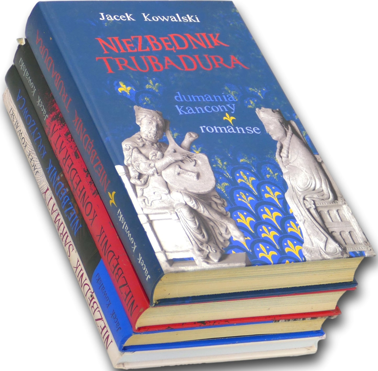 Jacek Kowalski x4 Niezbędnik Trubadura, Sarmaty, Konfederata, Krzyżowca...