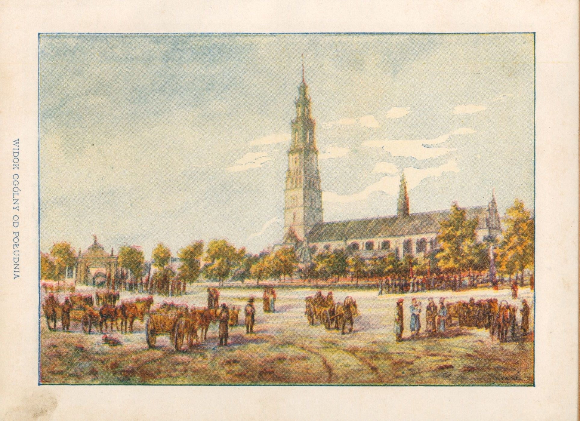 Pamiątka z Jasnej Góry w Częstochowie Dymitrowicz Ludomir [Warszawa 1895]