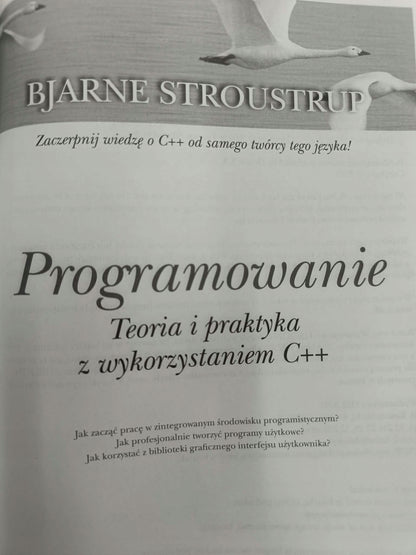 Programowanie, teoria i praktyka z wykorzystaniem C++, Bjarne Stroustrup