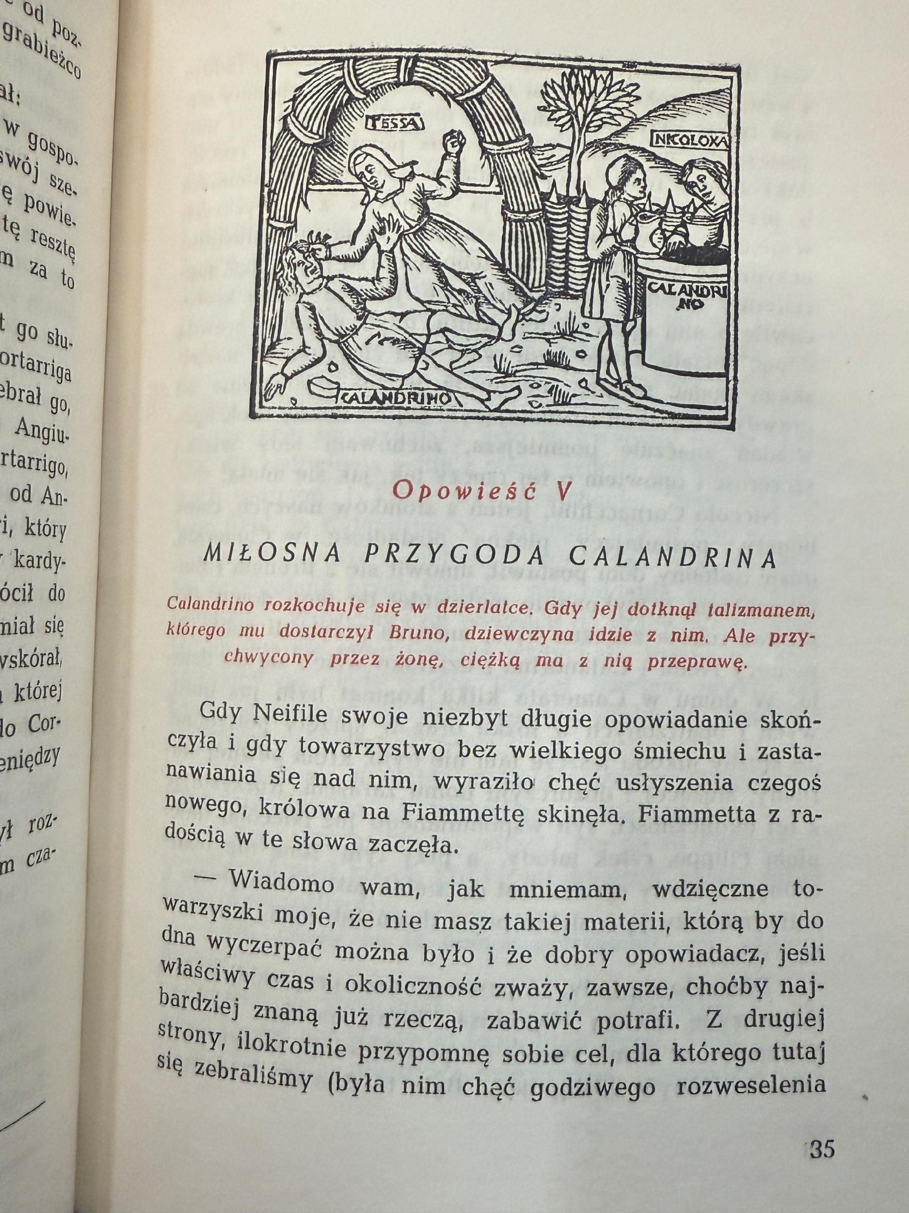 Dekameron Giovanni Boccaccio [1948 r.][KOMPLET]