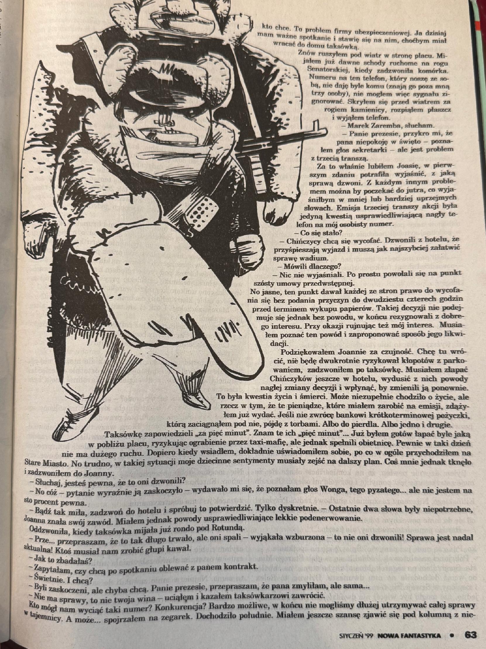 Miesięcznik Nowa Fantastyka rocznik 1999 KOMPLET