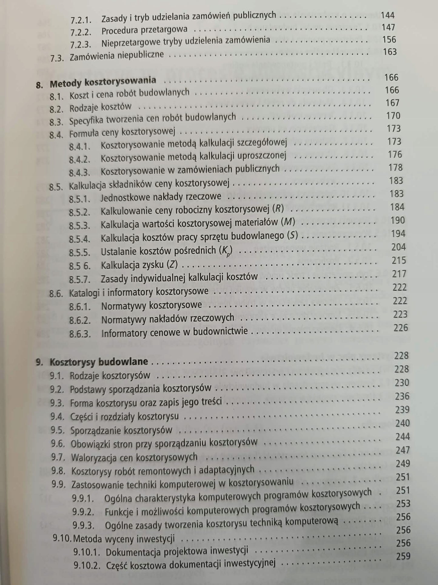 Zabielski, Kowalczyk Kosztorysowanie i normowanie w budownictwie-Podręcznik