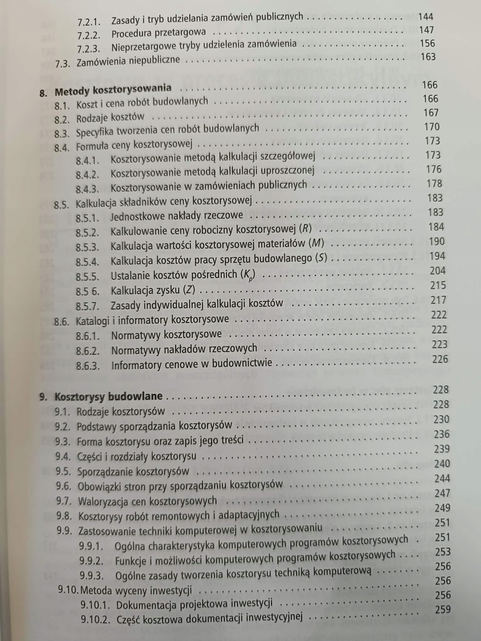 Zabielski, Kowalczyk Kosztorysowanie i normowanie w budownictwie-Podręcznik