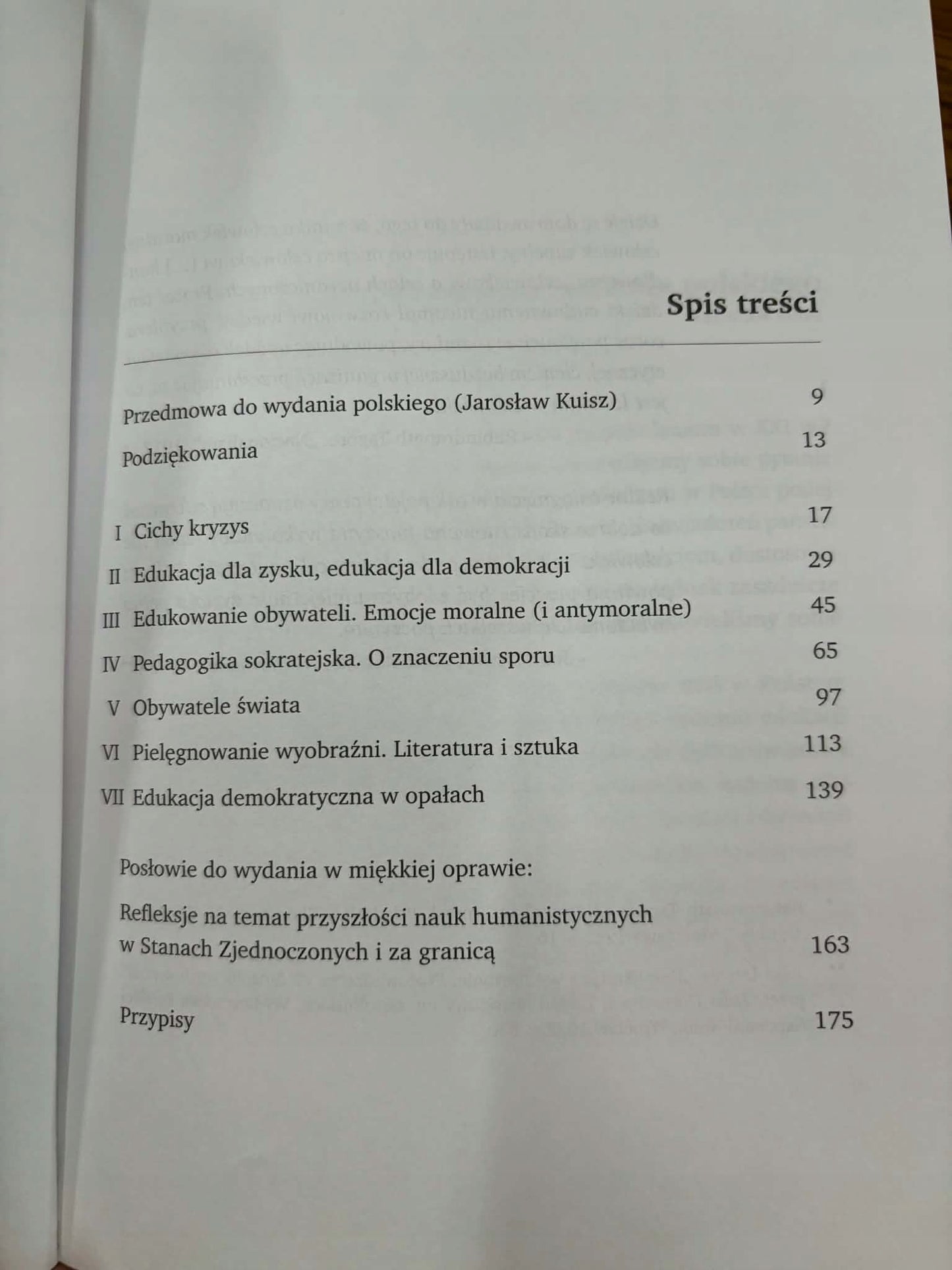 Nie dla zysku. Dlaczego demokracja potrzebuje humanistów Martha C. Nussbaum