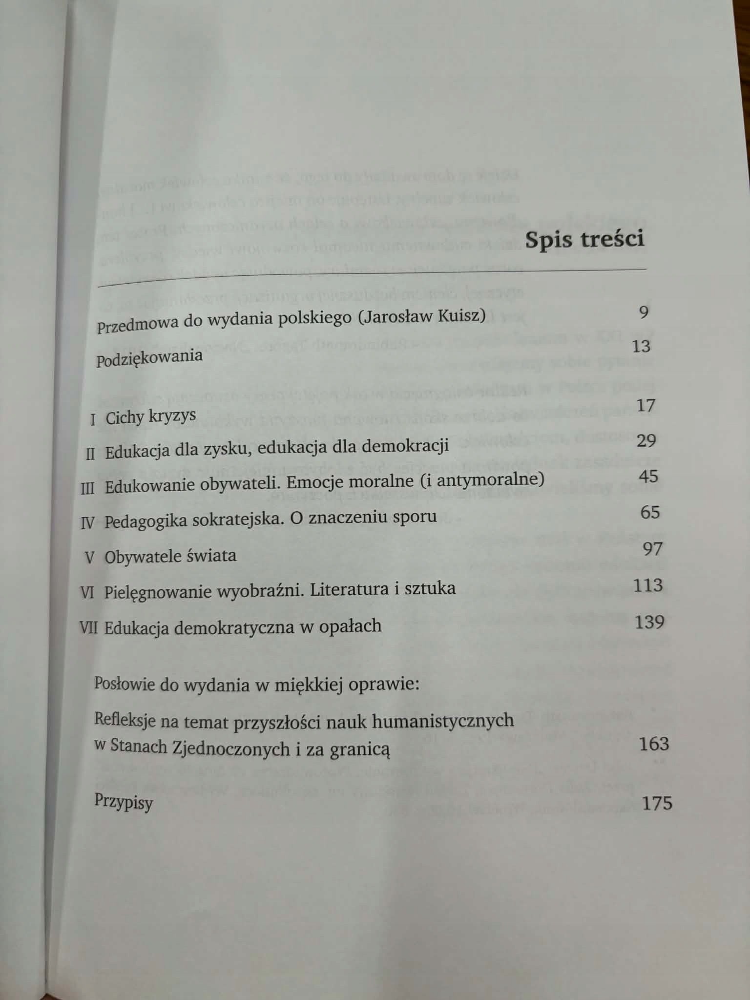 Nie dla zysku. Dlaczego demokracja potrzebuje humanistów Martha C. Nussbaum