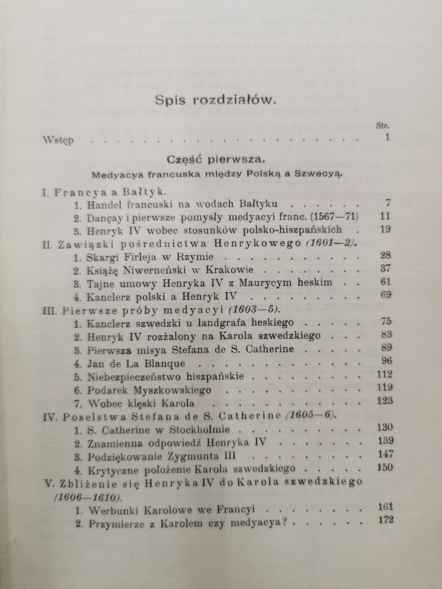 Henryk IV wobec Polski i Szwecyi 1602-1610, W. Sobieski [Kraków 1907]
