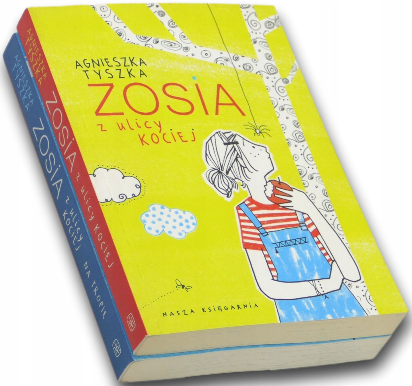 Zestaw 2 książek z serii Zosia z ulicy Kociej T. 1, 2 Agnieszka Tyszka