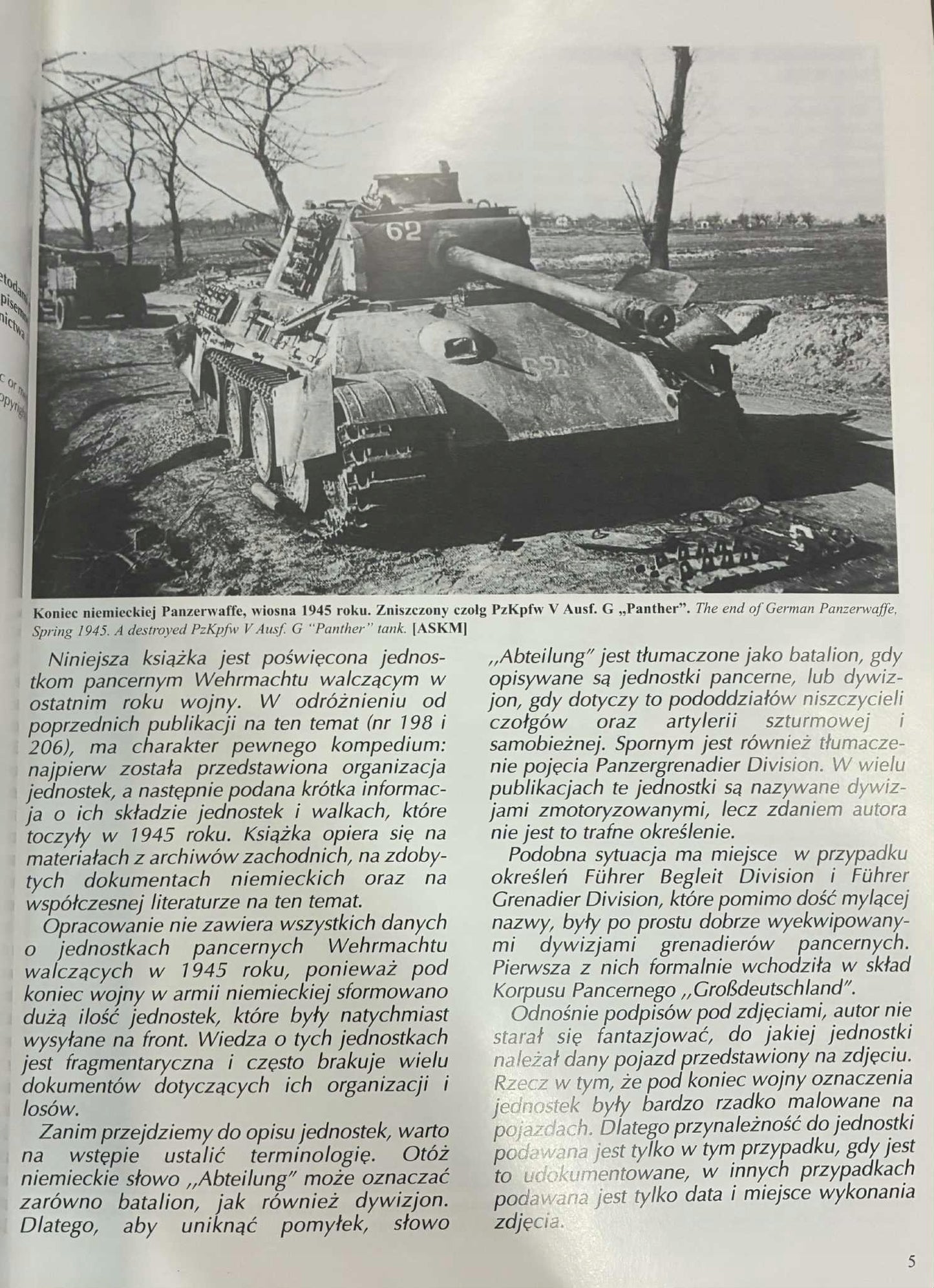 Panzerwaffe 1945 vol. III Maksym Kołomyjec
