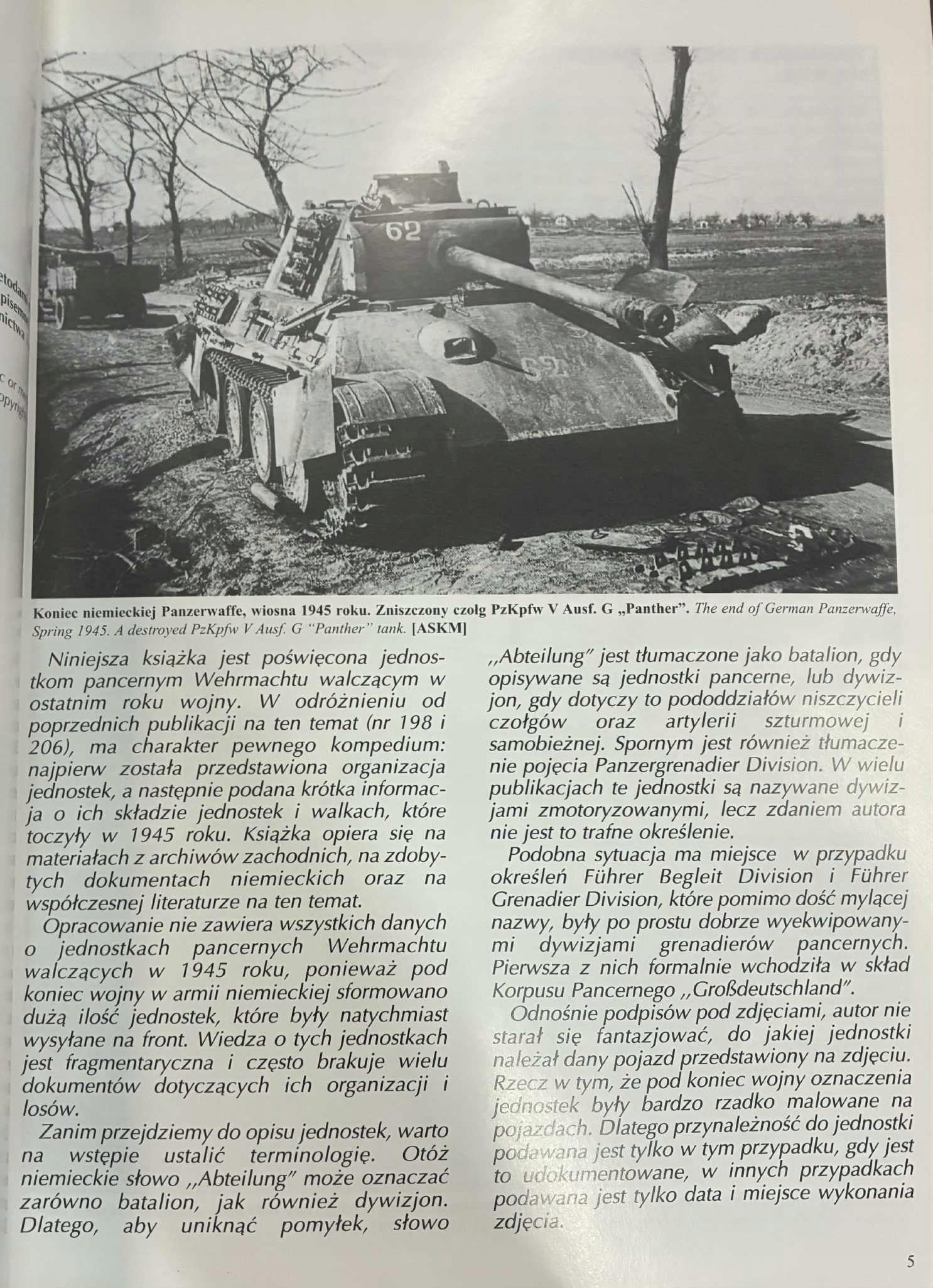 Panzerwaffe 1945 vol. III Maksym Kołomyjec