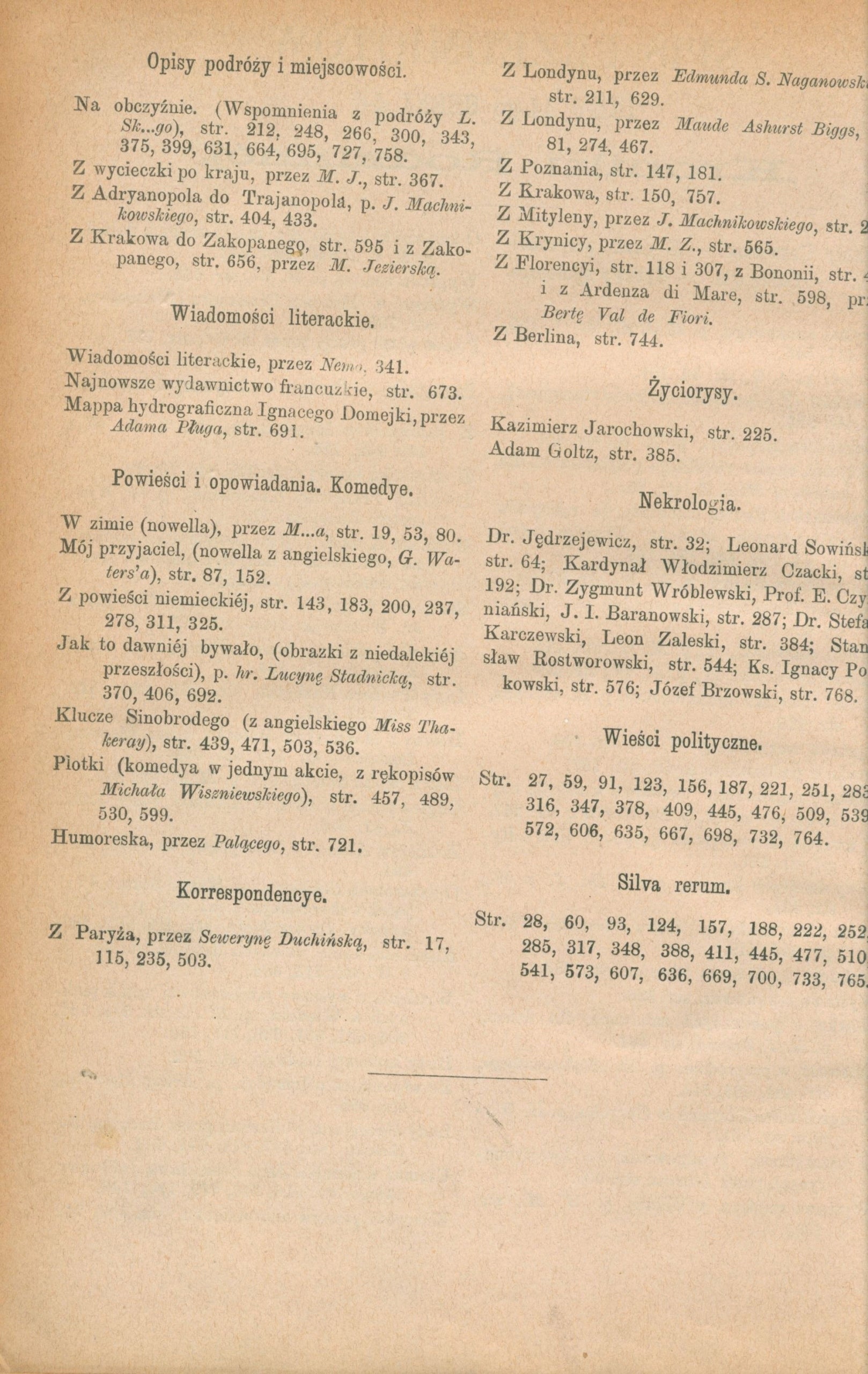 Kronika Rodzinna t. XIV serii IV [Warszawa 1888]