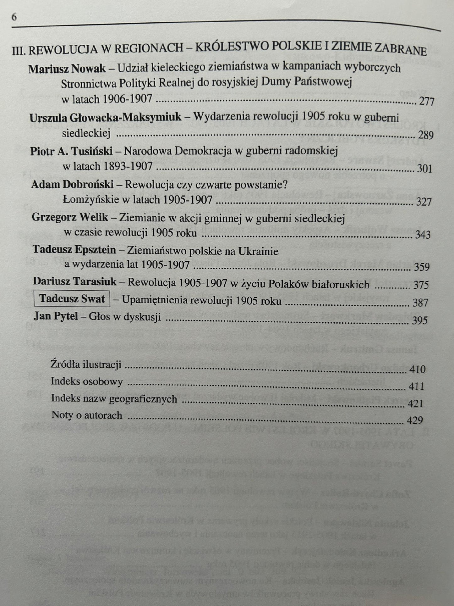 Dziedzictwo rewolucji 1905-1907 - Praca zbiorowa