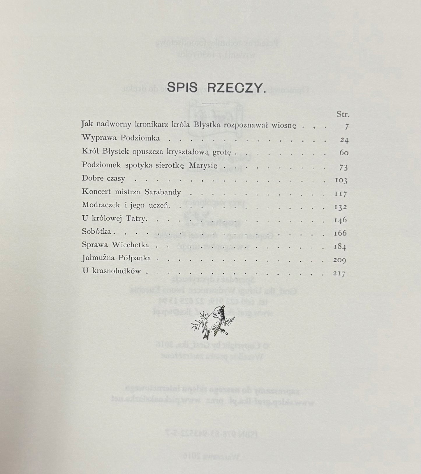 Historia o krasnoludkach i o sierotce Marysi Konopnicka [Reprint z 1896 r.]