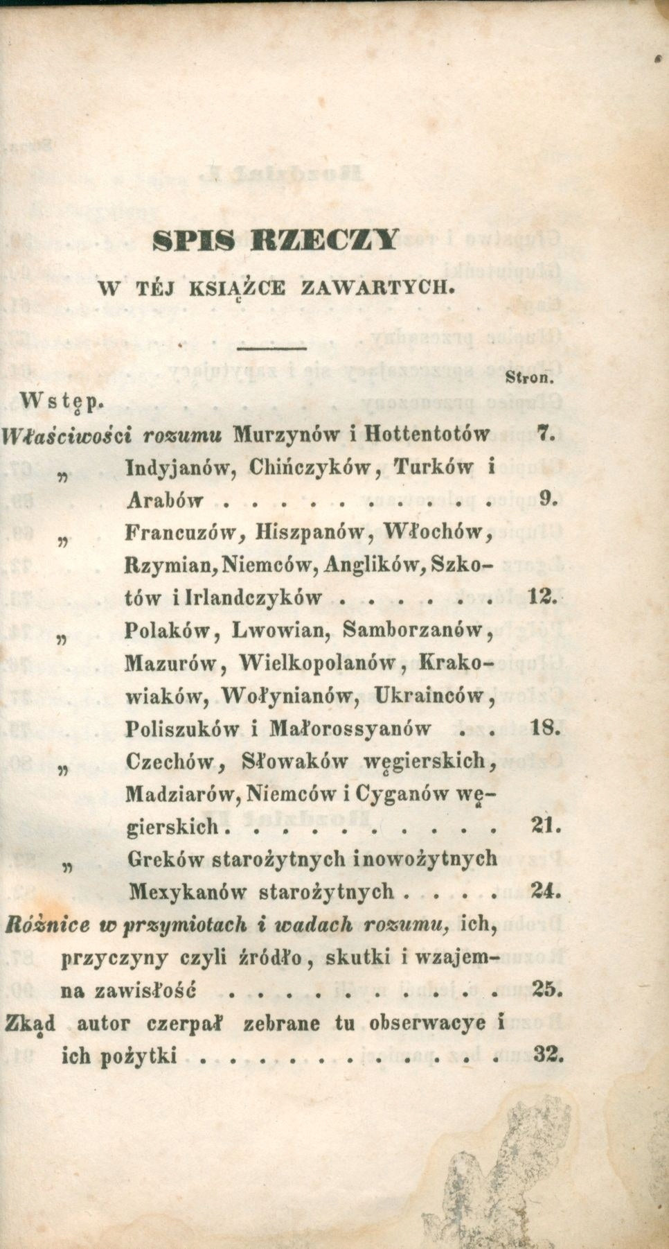 Charaktery rozumów ludzkich, Wiszniewski Michał [Kraków 1842]