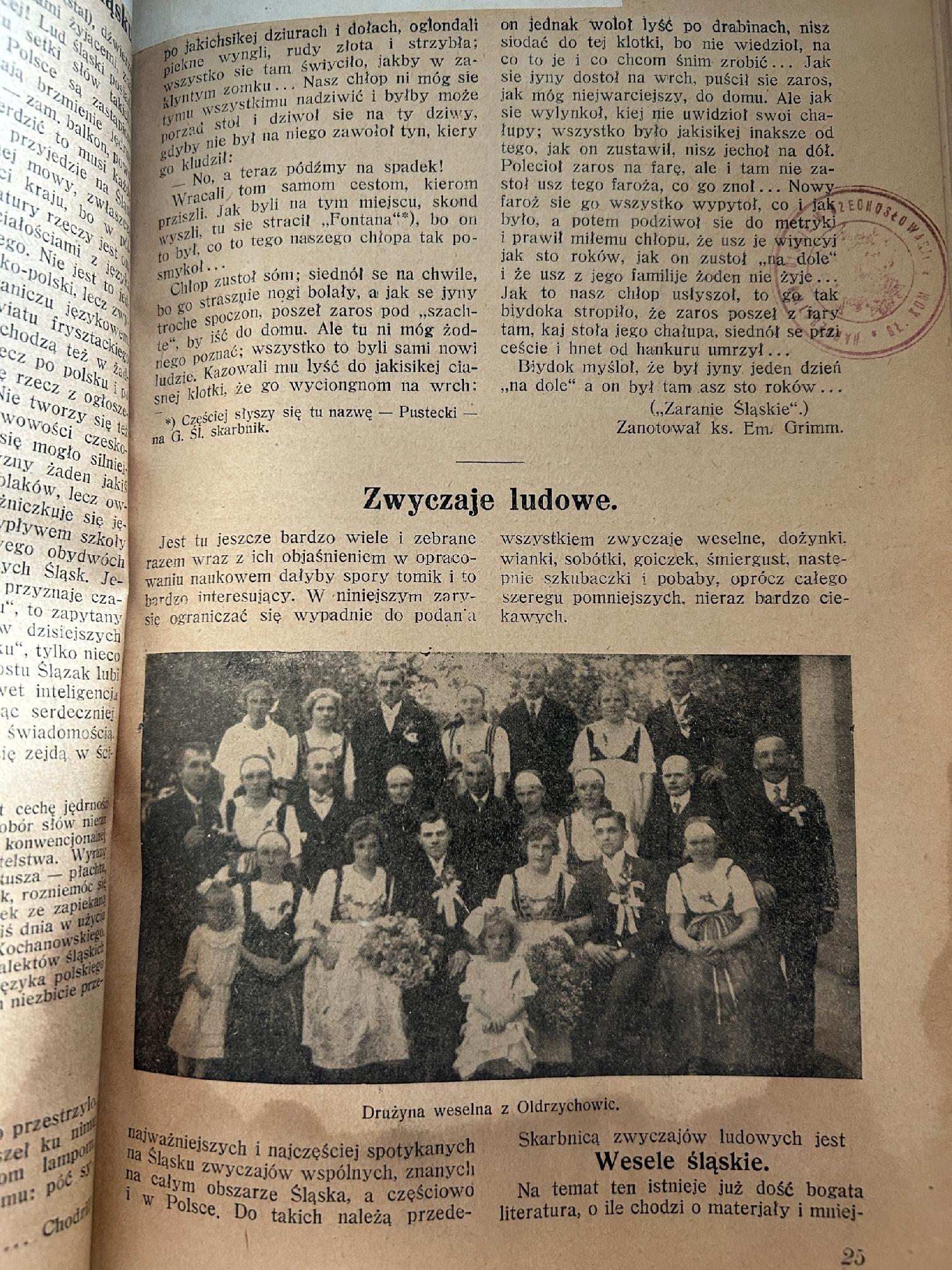 Polacy w Czechosłowacji. Zarys informacyjny - Franciszek Kulisiewicz [1929]