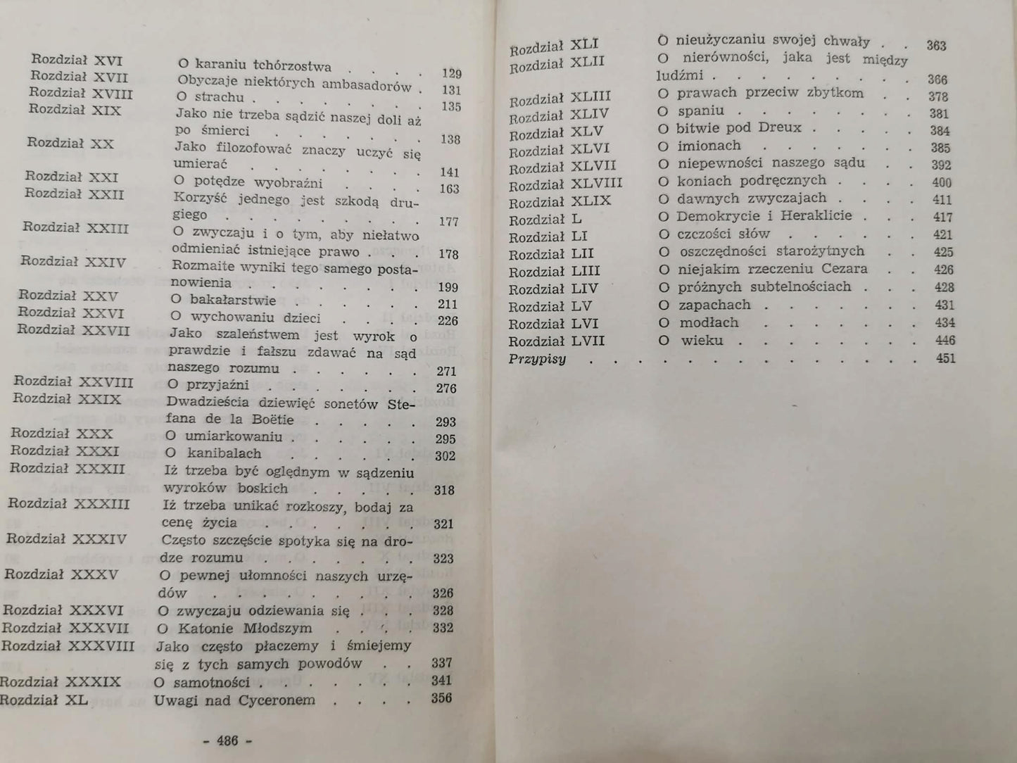 Próby I-III, de Montaigne M.