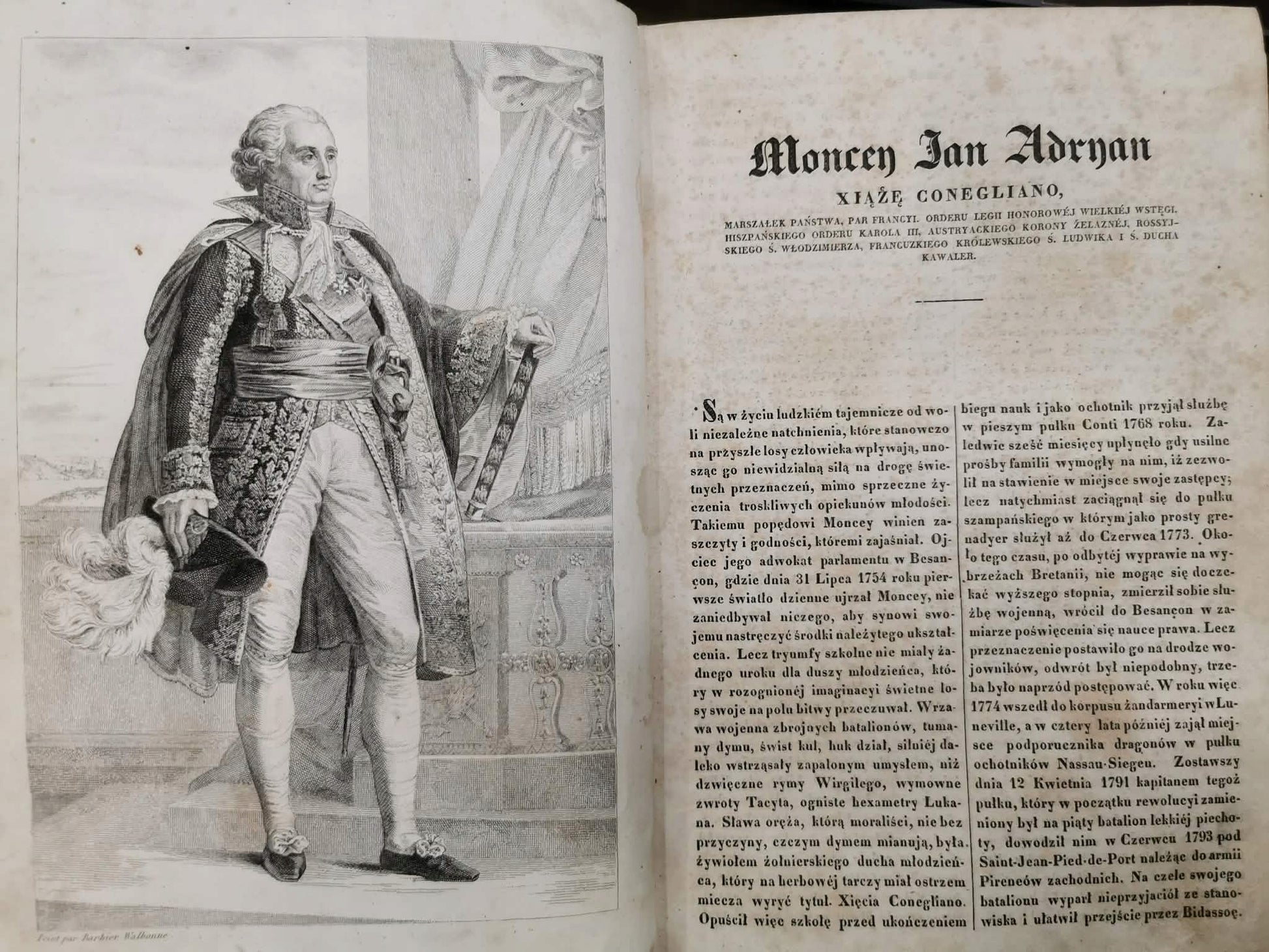 Życie marszałków francuzkich z czasów Napoleona, T. Dziekoński [1841]
