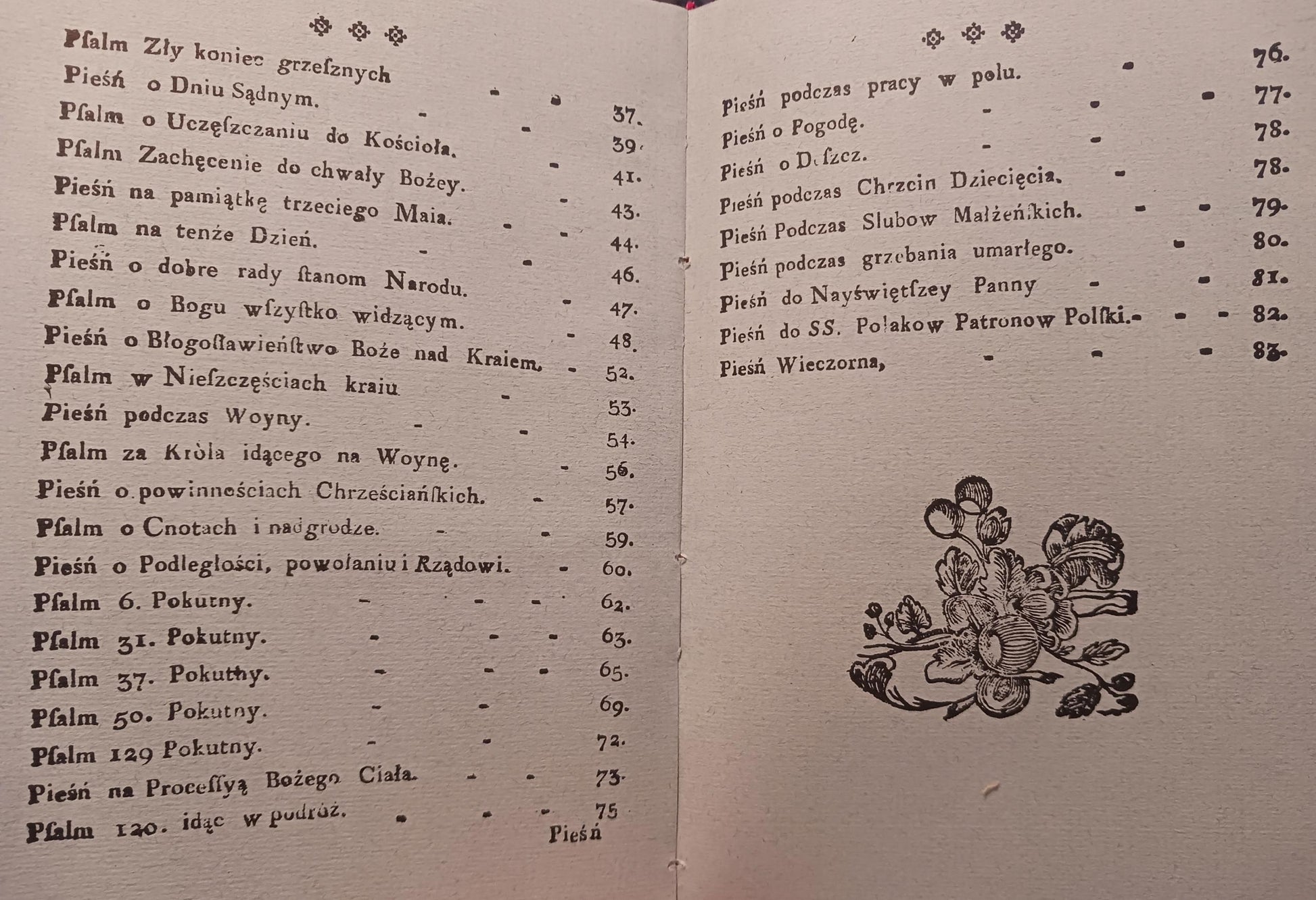Pieśni nabożne Franciszek Karpiński [reprint z roku 1792]