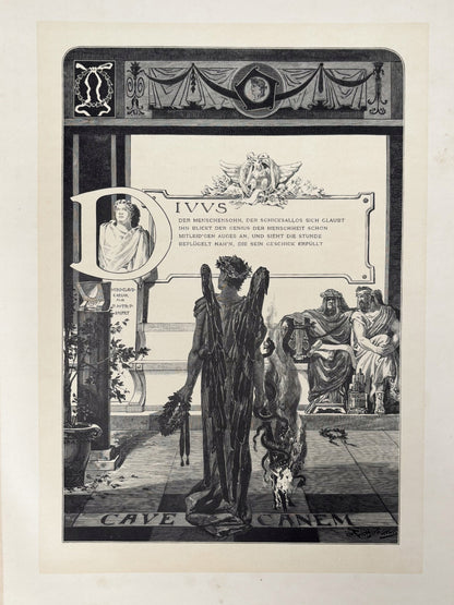 Ahasver in Rom Robert Hamerling [il. E. A. Fischer-Coerlin][ca 1886]